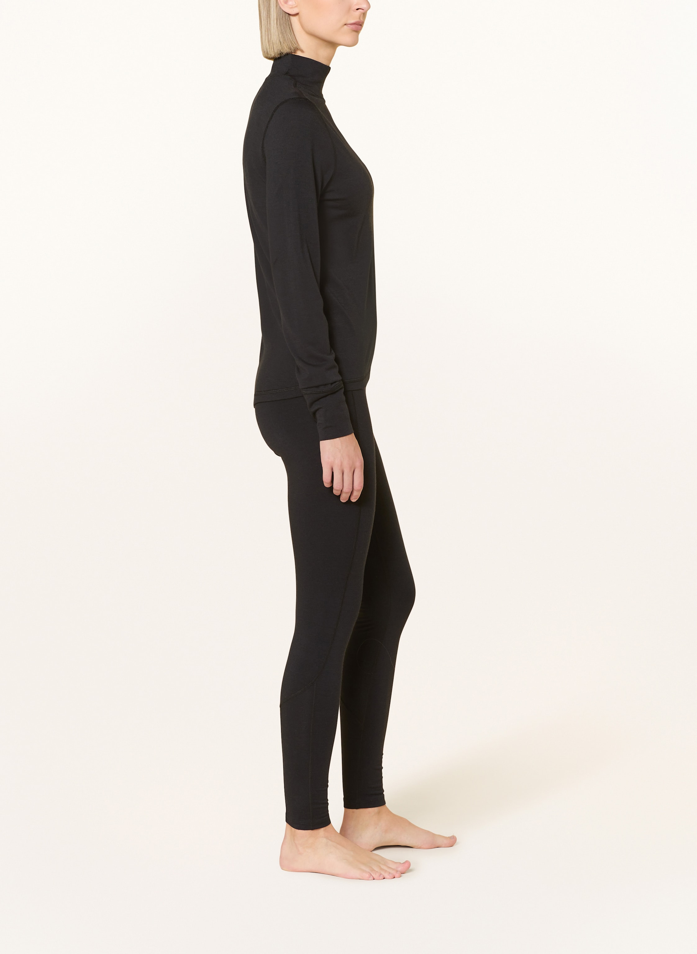 Thumbnail - Super.Natural Funktionswäsche-Hose artic230 Mit Merinowolle schwarz