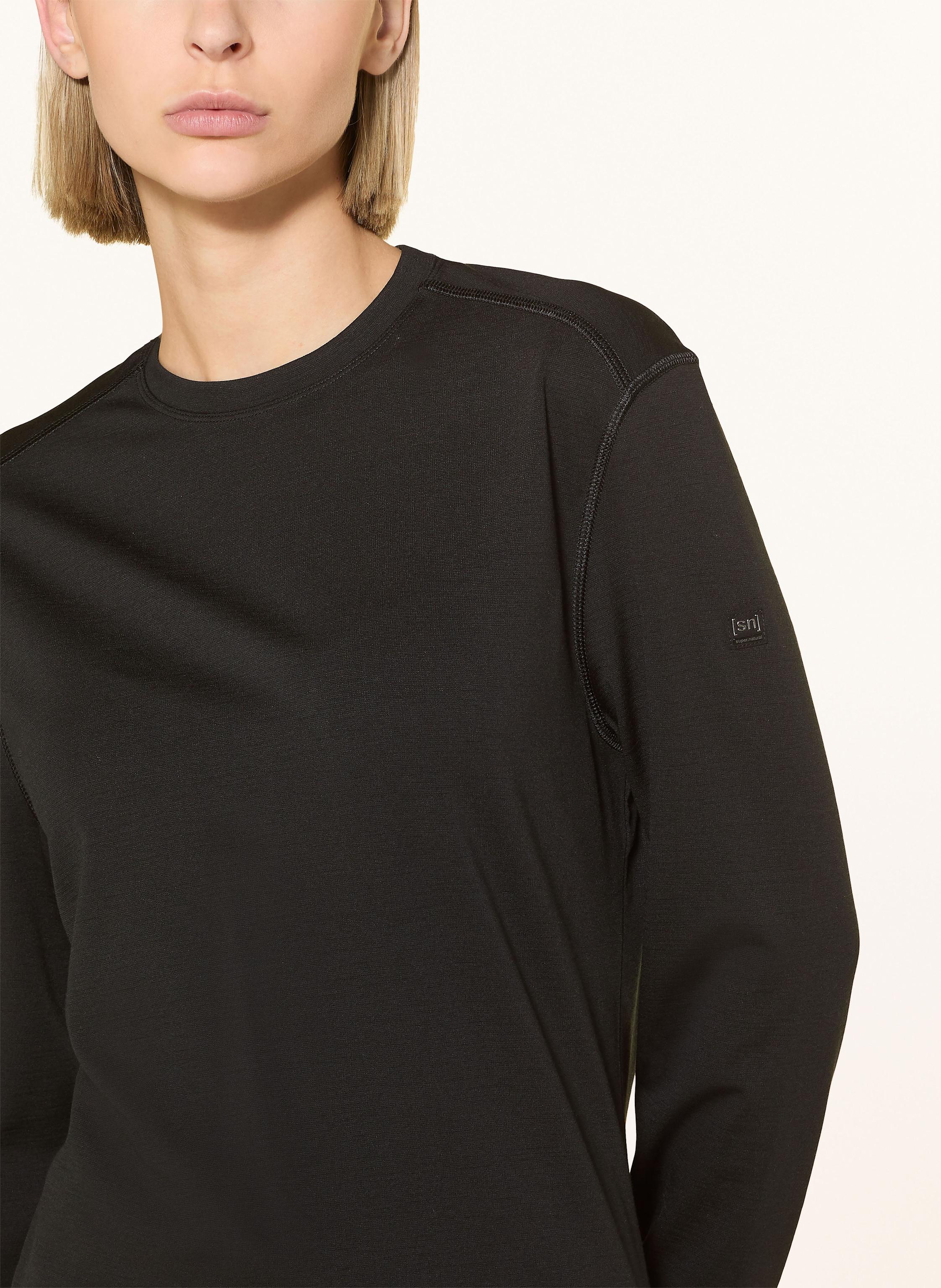 Thumbnail - Super.Natural Longsleeve Lux Base Ls schwarz