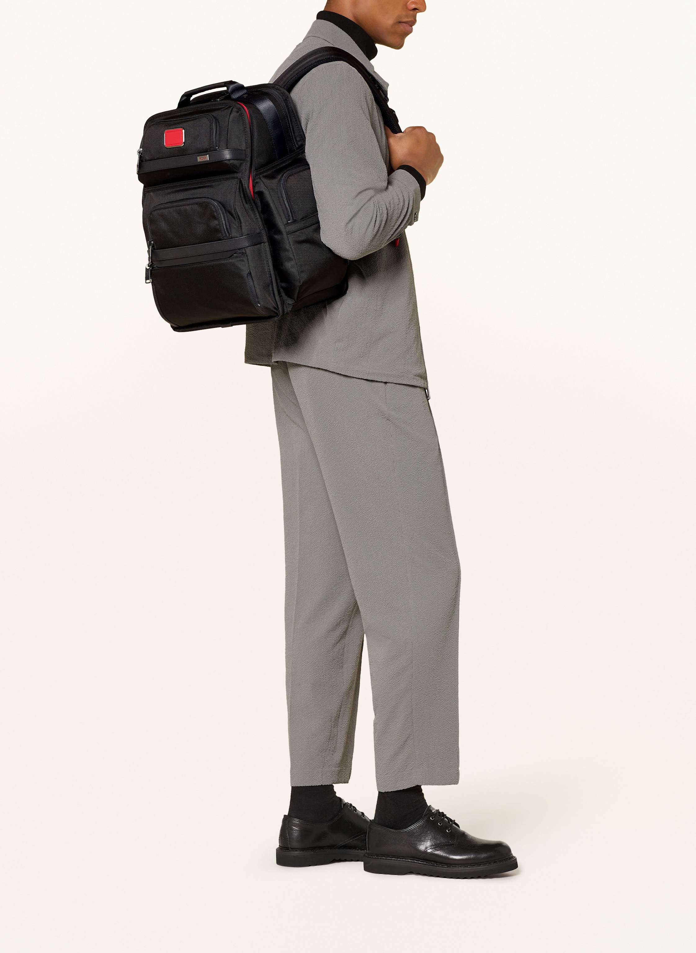 Thumbnail - Tumi Alpha 3 Rucksack Brief Pack Mit Laptop-Fach schwarz