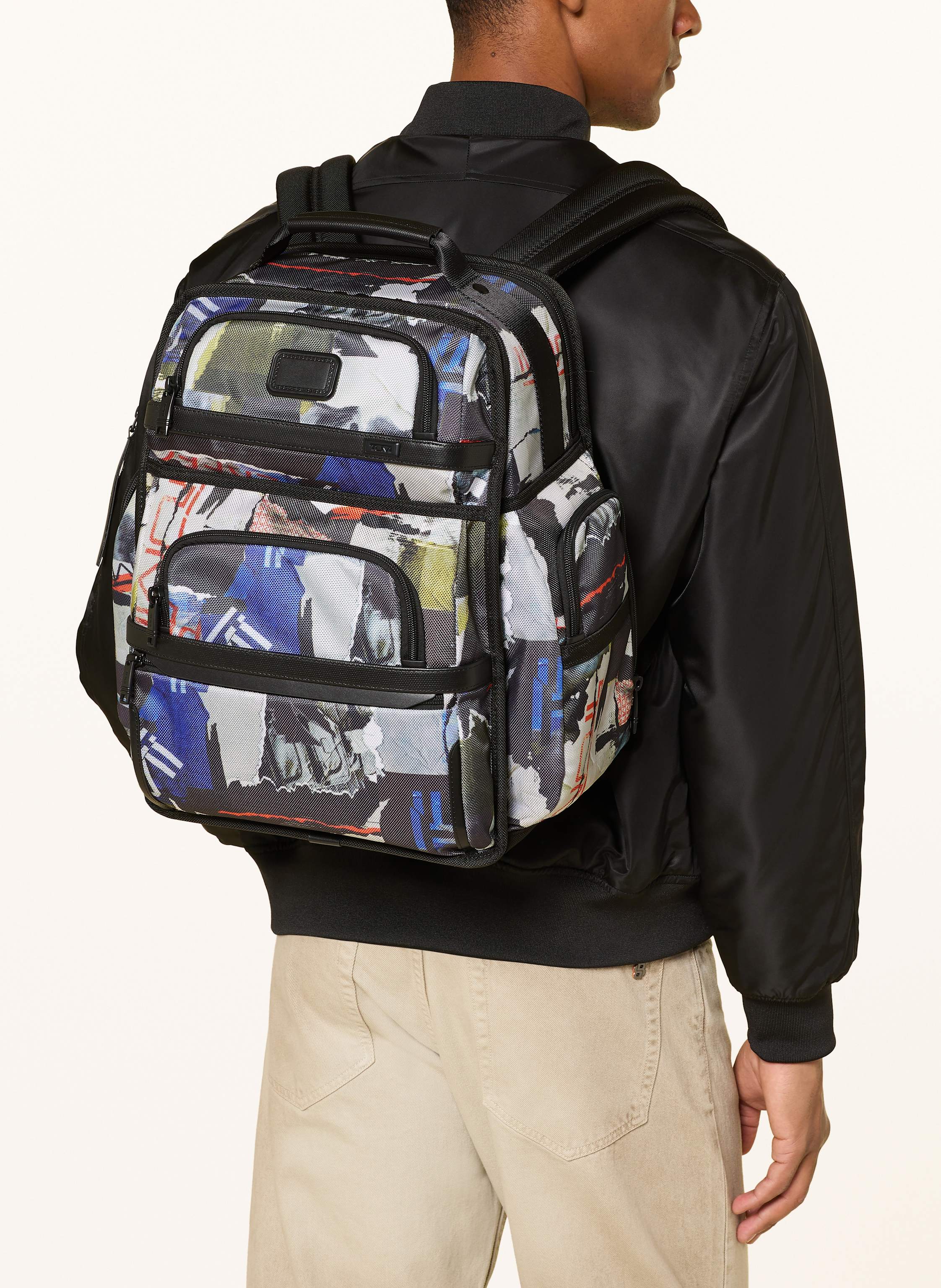Thumbnail - Tumi Alpha Rucksack Brief Mit Laptop-Fach blau