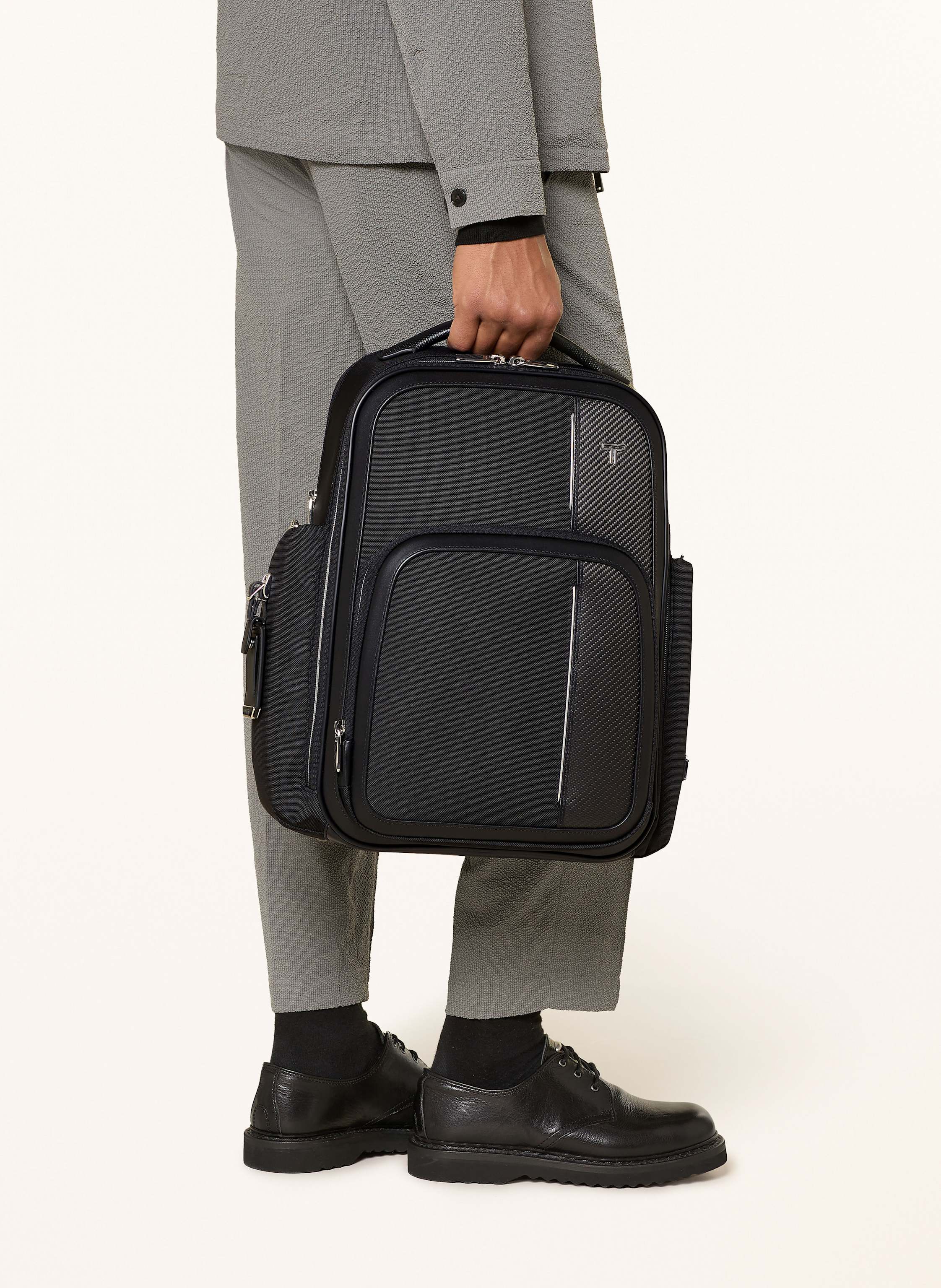 Thumbnail - Tumi Arrivé Rucksack Barker Mit Laptop-Fach schwarz