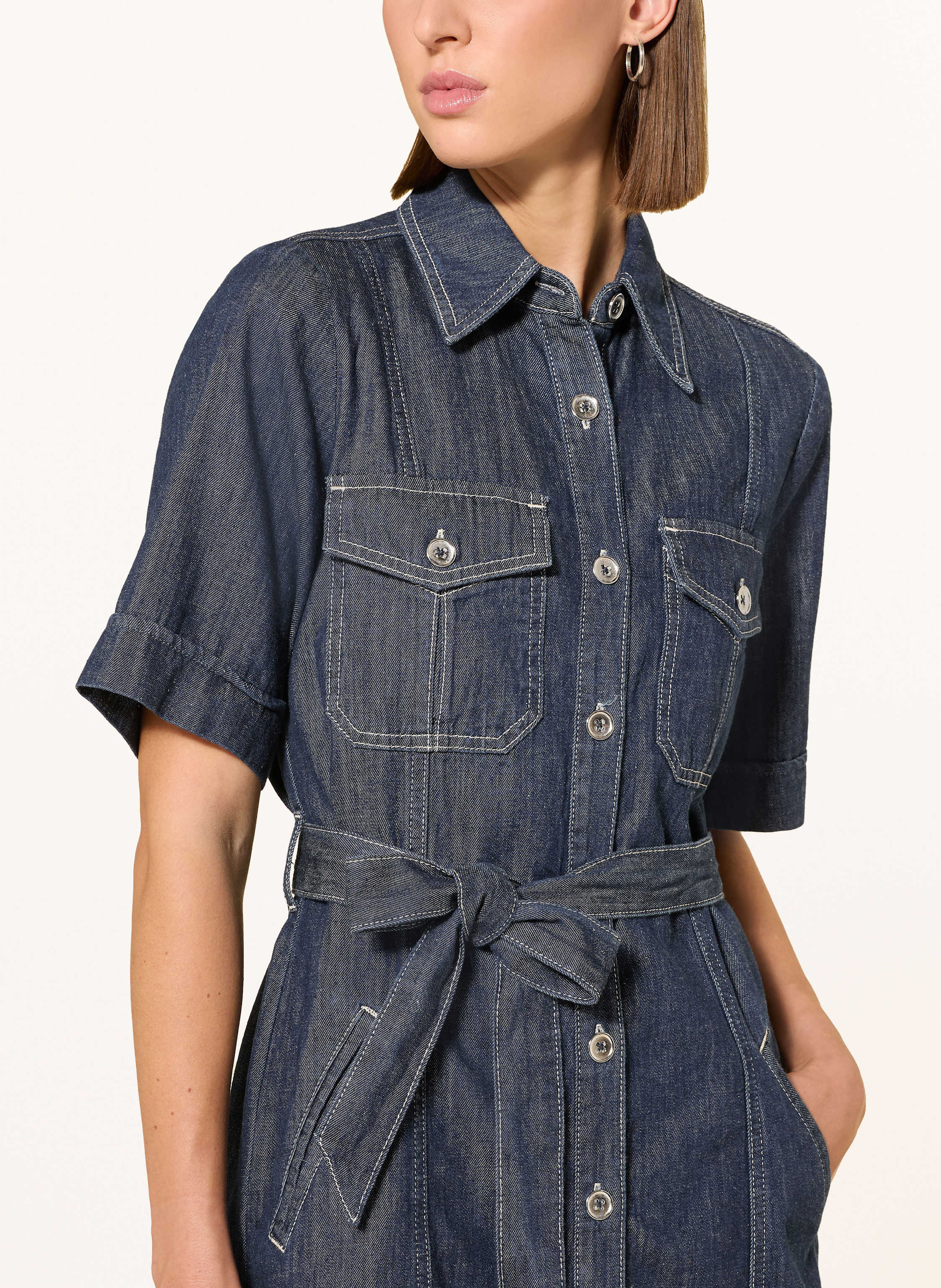 Thumbnail - Marc Aurel Jeanskleid blau