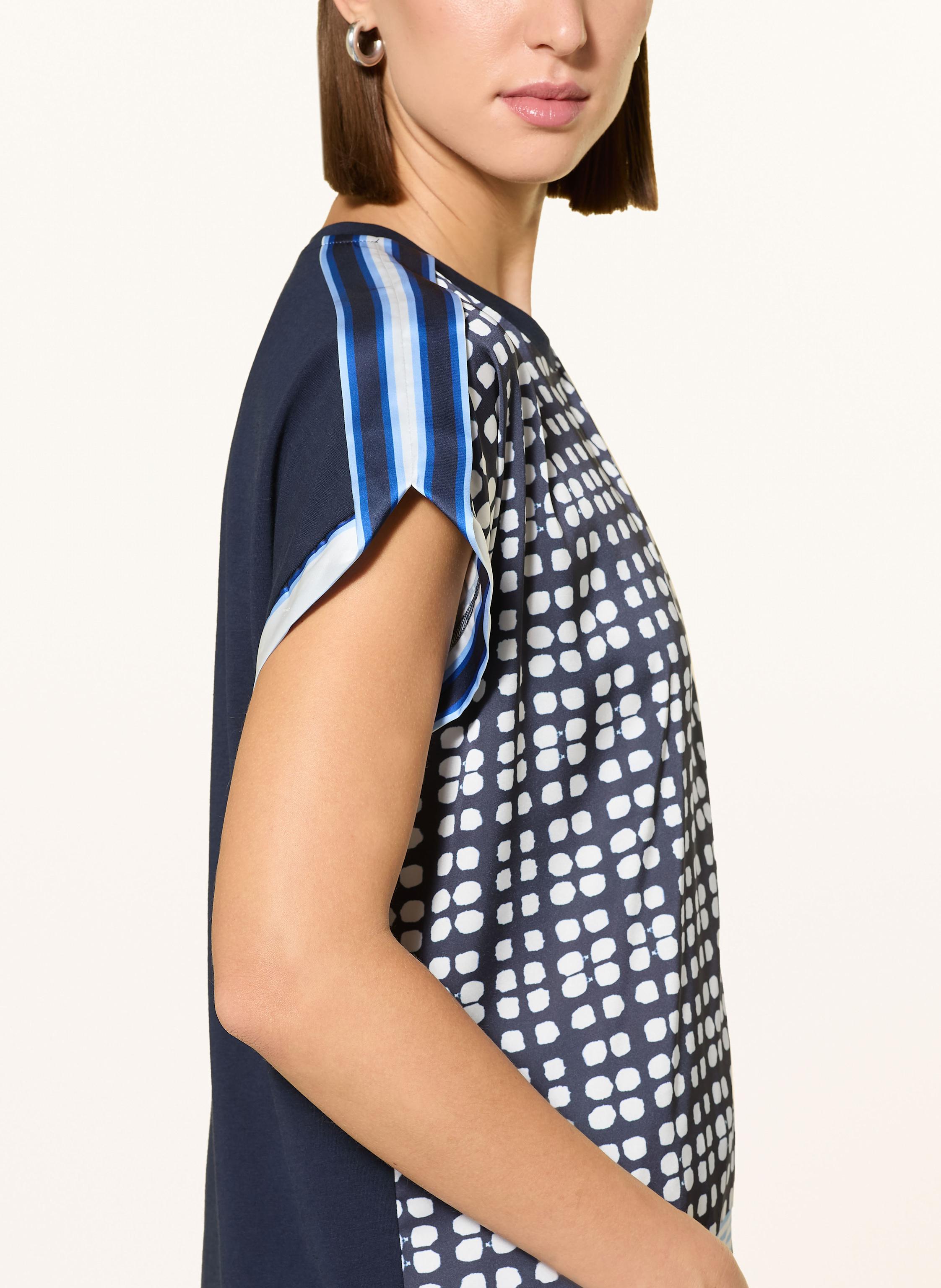 Thumbnail - Marc Aurel Blusenshirt Im Materialmix blau