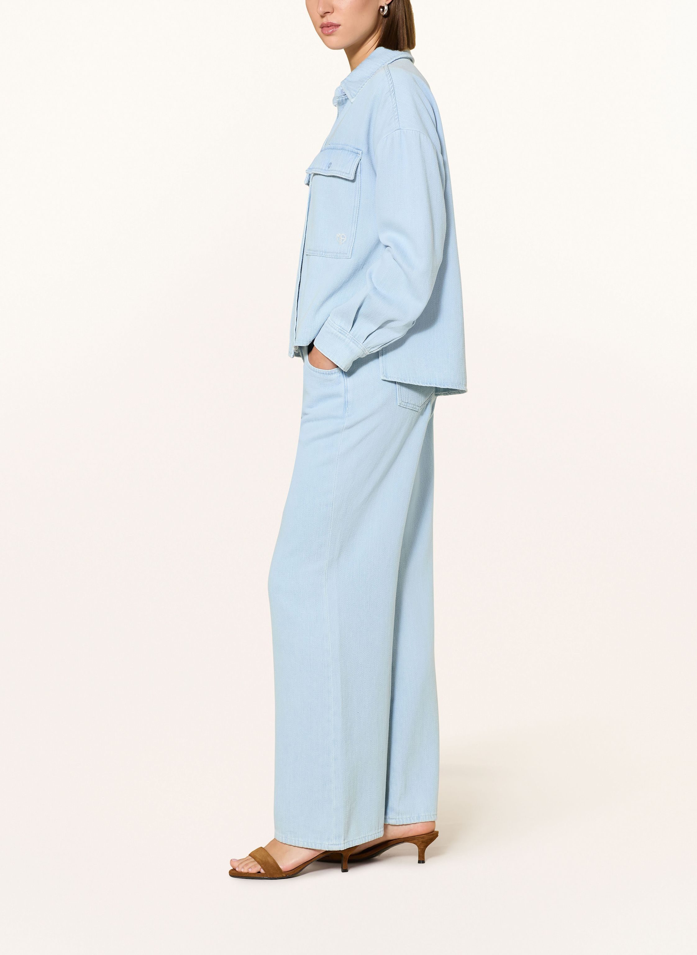 Thumbnail - Marc Aurel Wide Leg Jeans blau