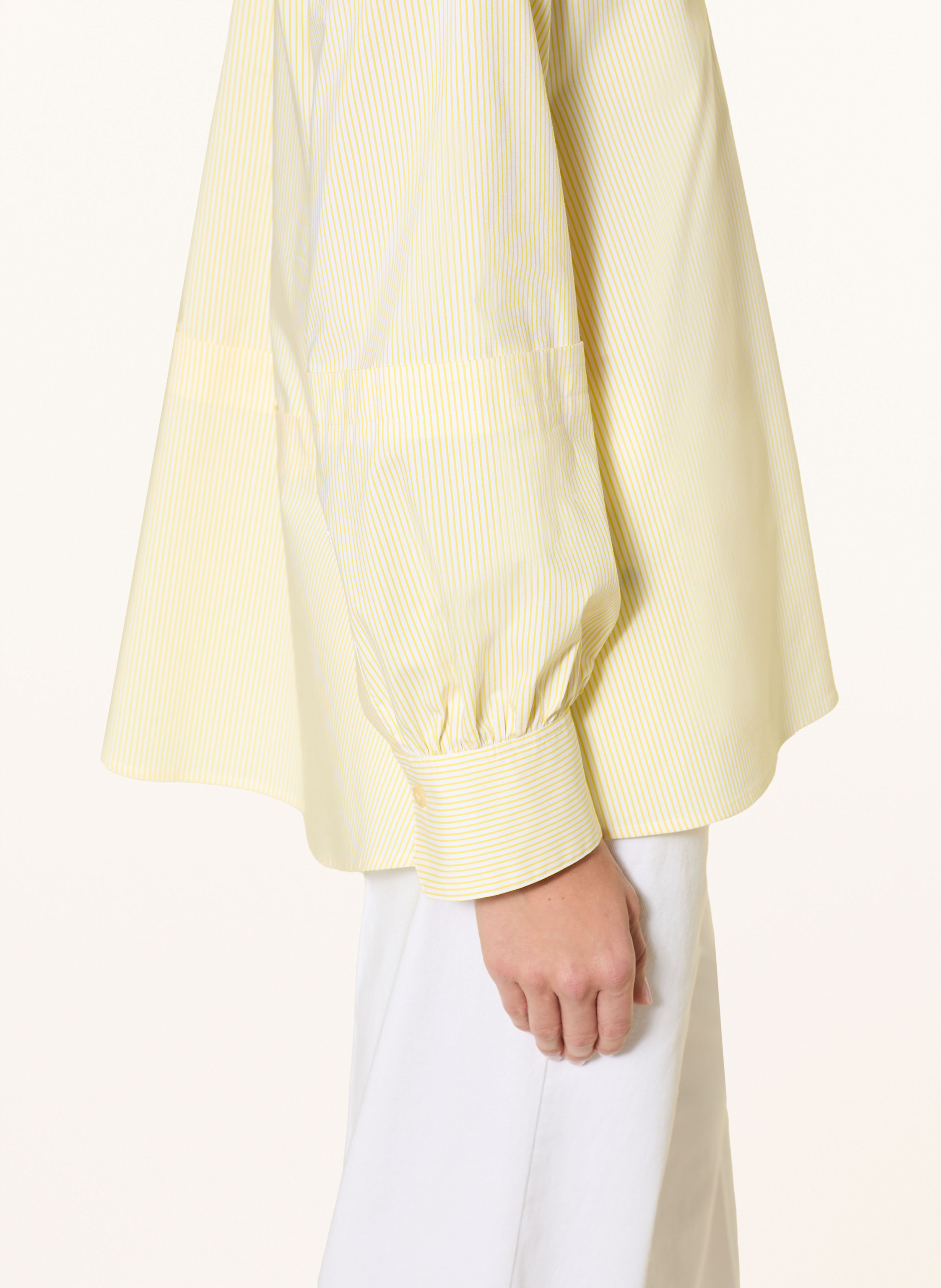 Thumbnail - Marc Aurel Oversized-Hemdbluse gelb