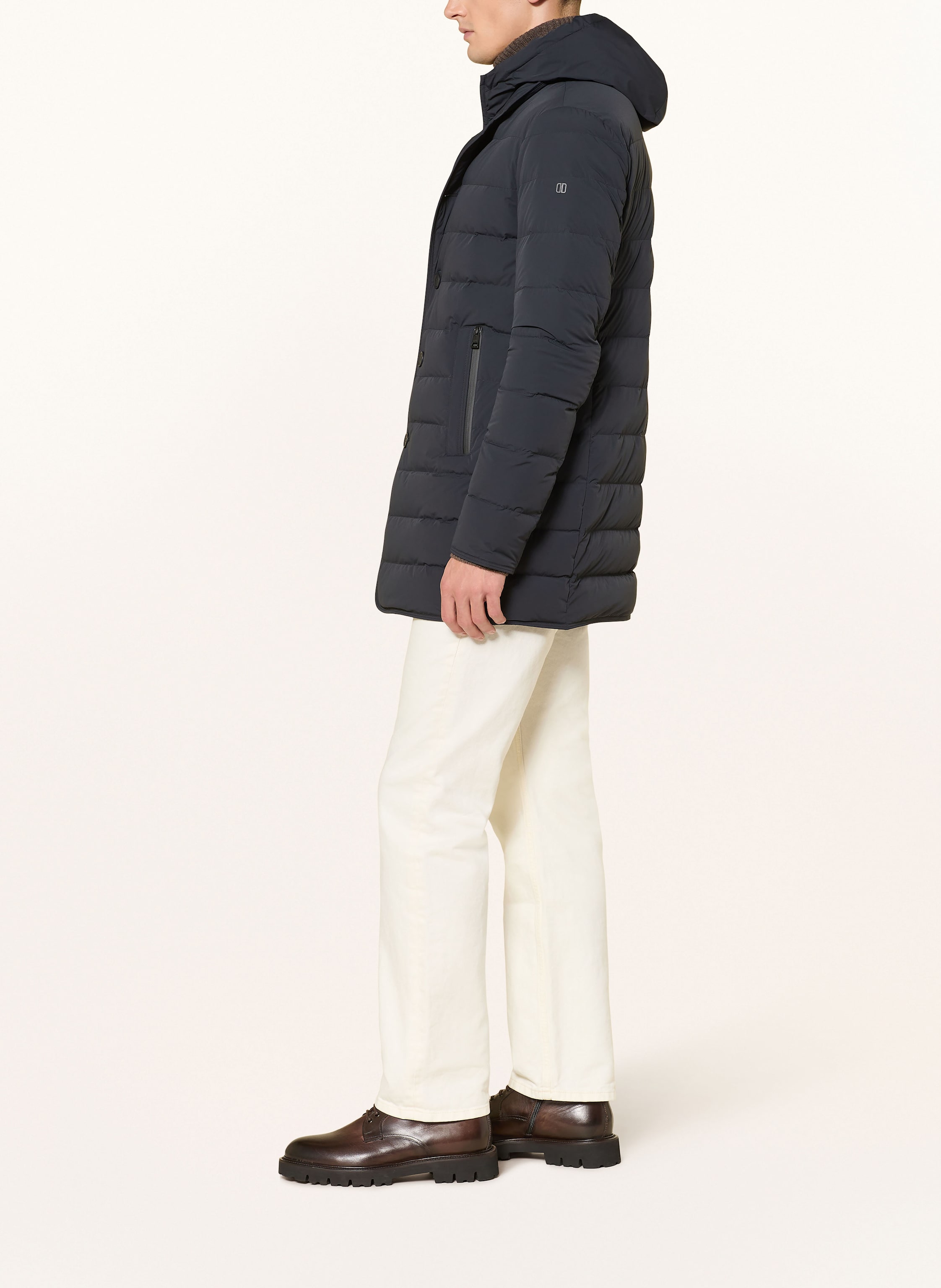 Thumbnail - Duno Daunenparka Loft Hoody Licosa 2.0 Mit Abnehmbarer Kapuze blau