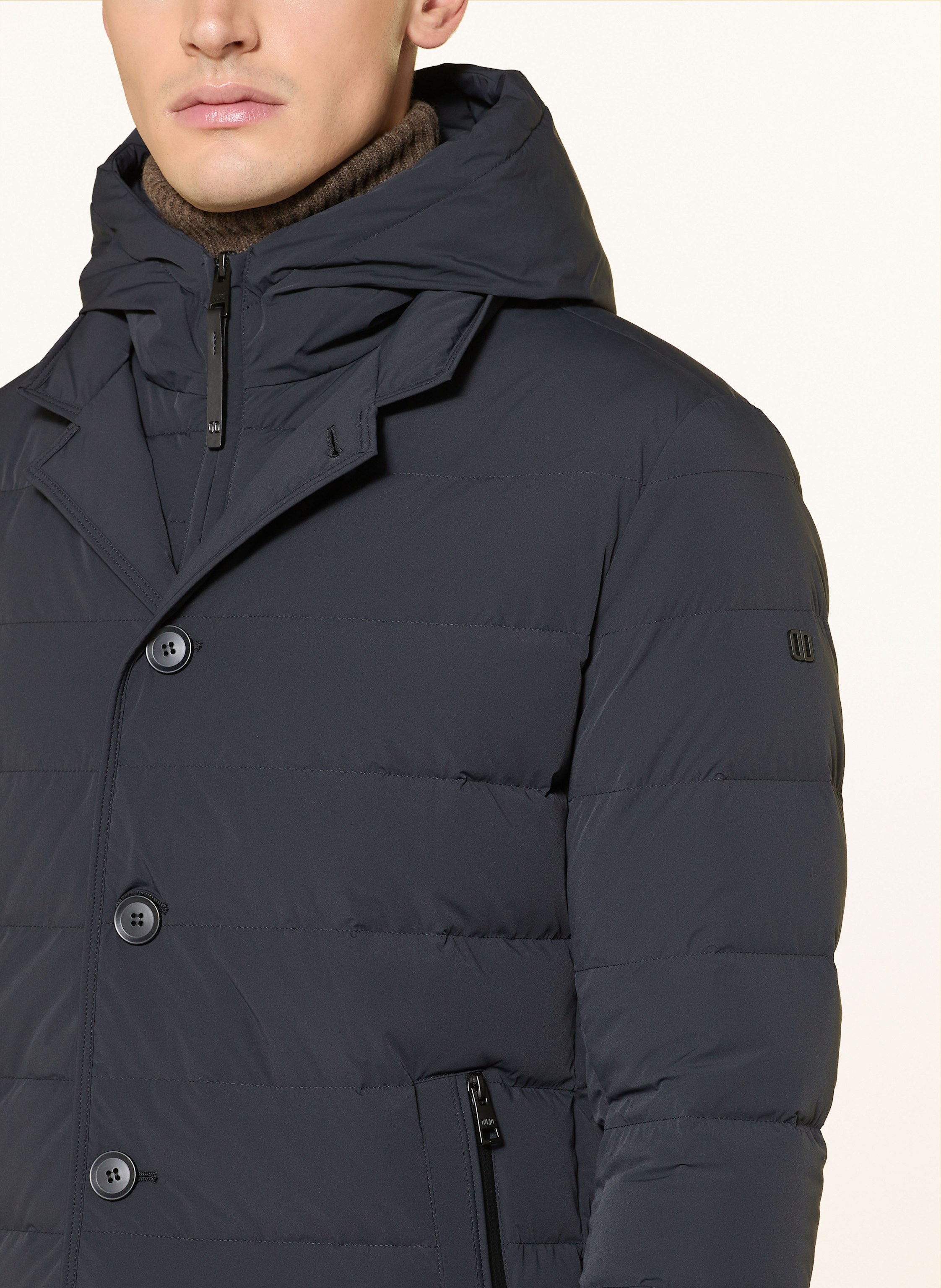 Thumbnail - Duno Daunenparka Loft Hoody Licosa 2.0 Mit Abnehmbarer Kapuze blau