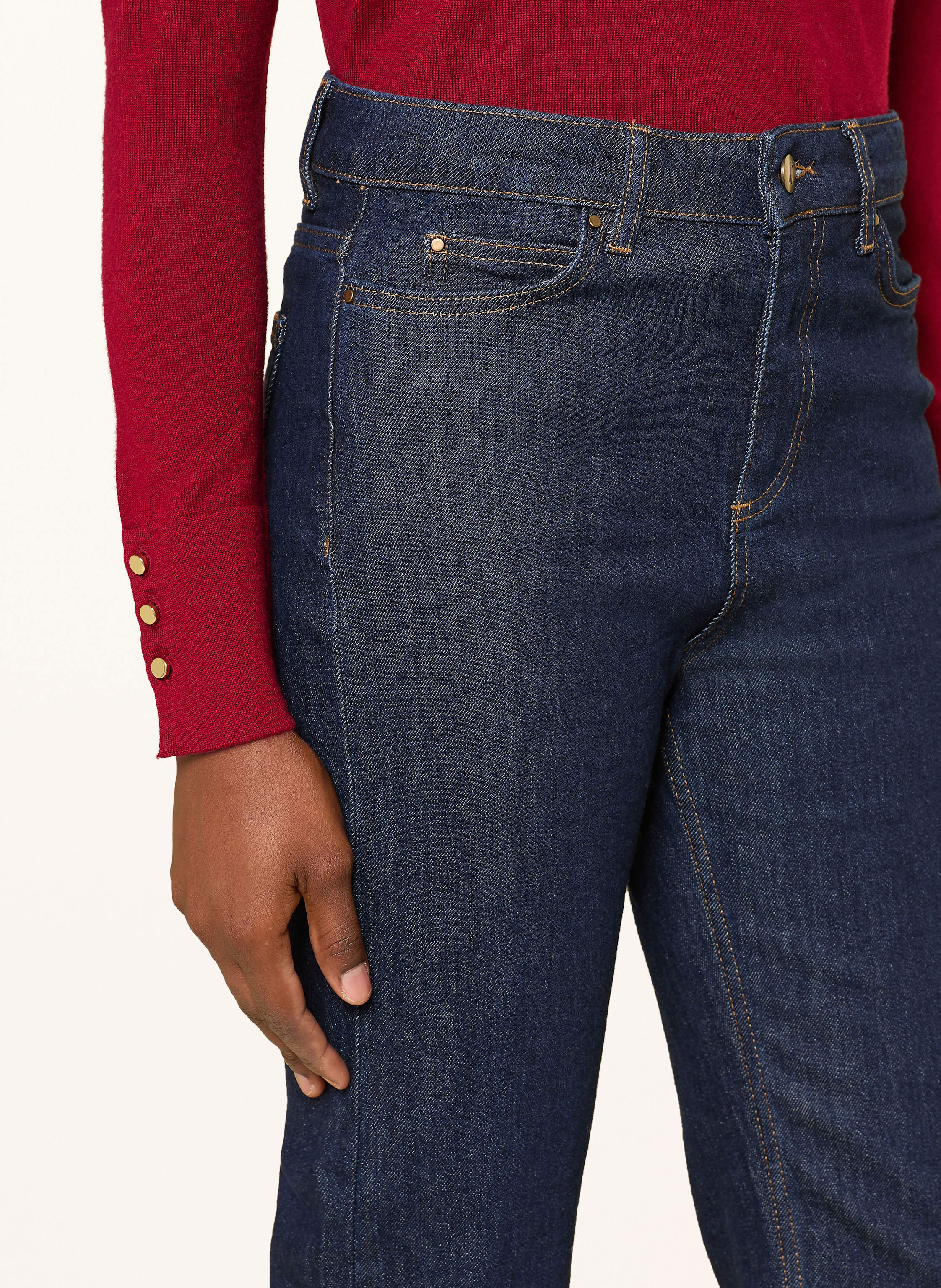 Thumbnail - Hobbs Straight Jeans Shea blau