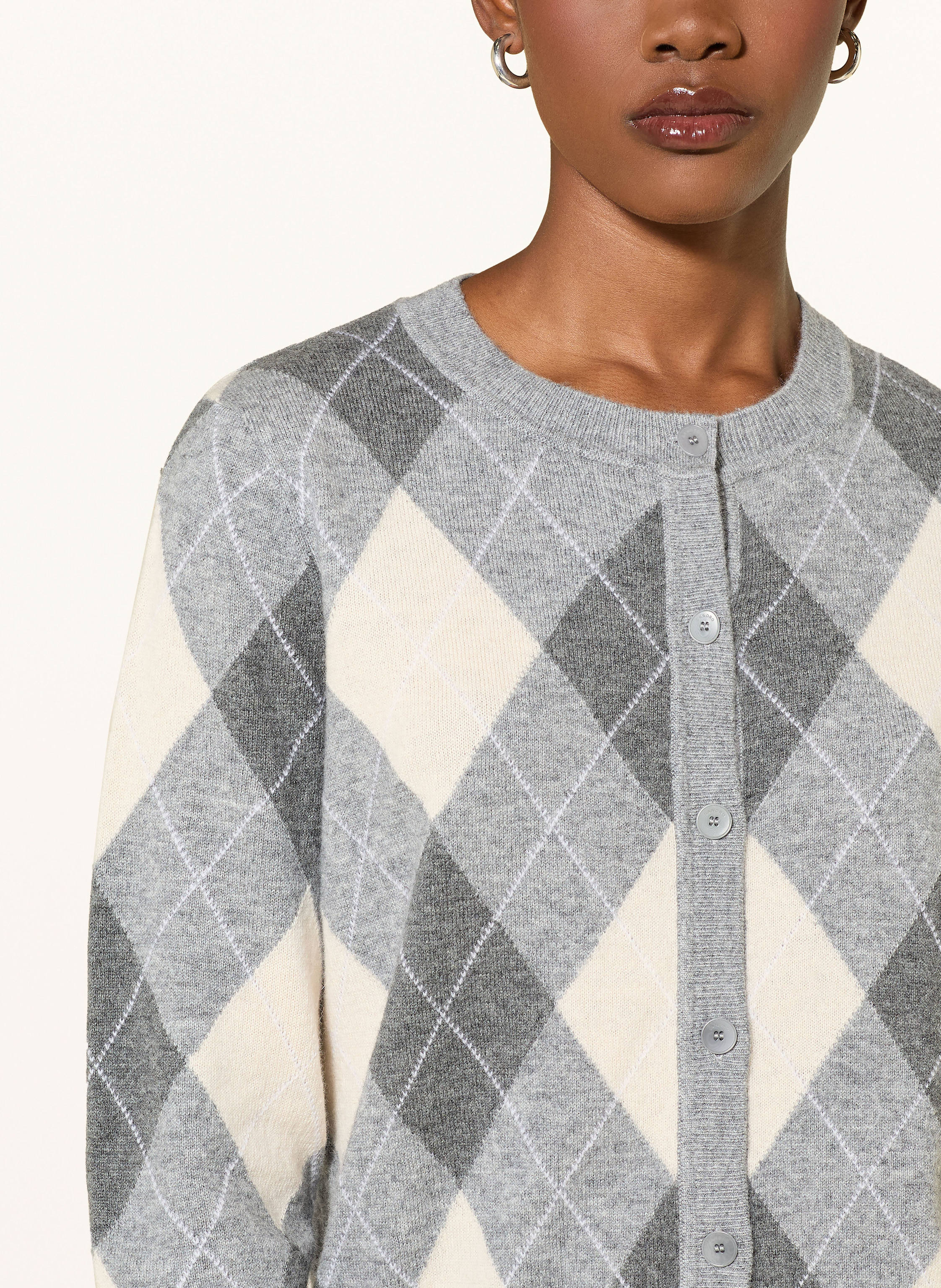 Thumbnail - Sandro Strickjacke grau