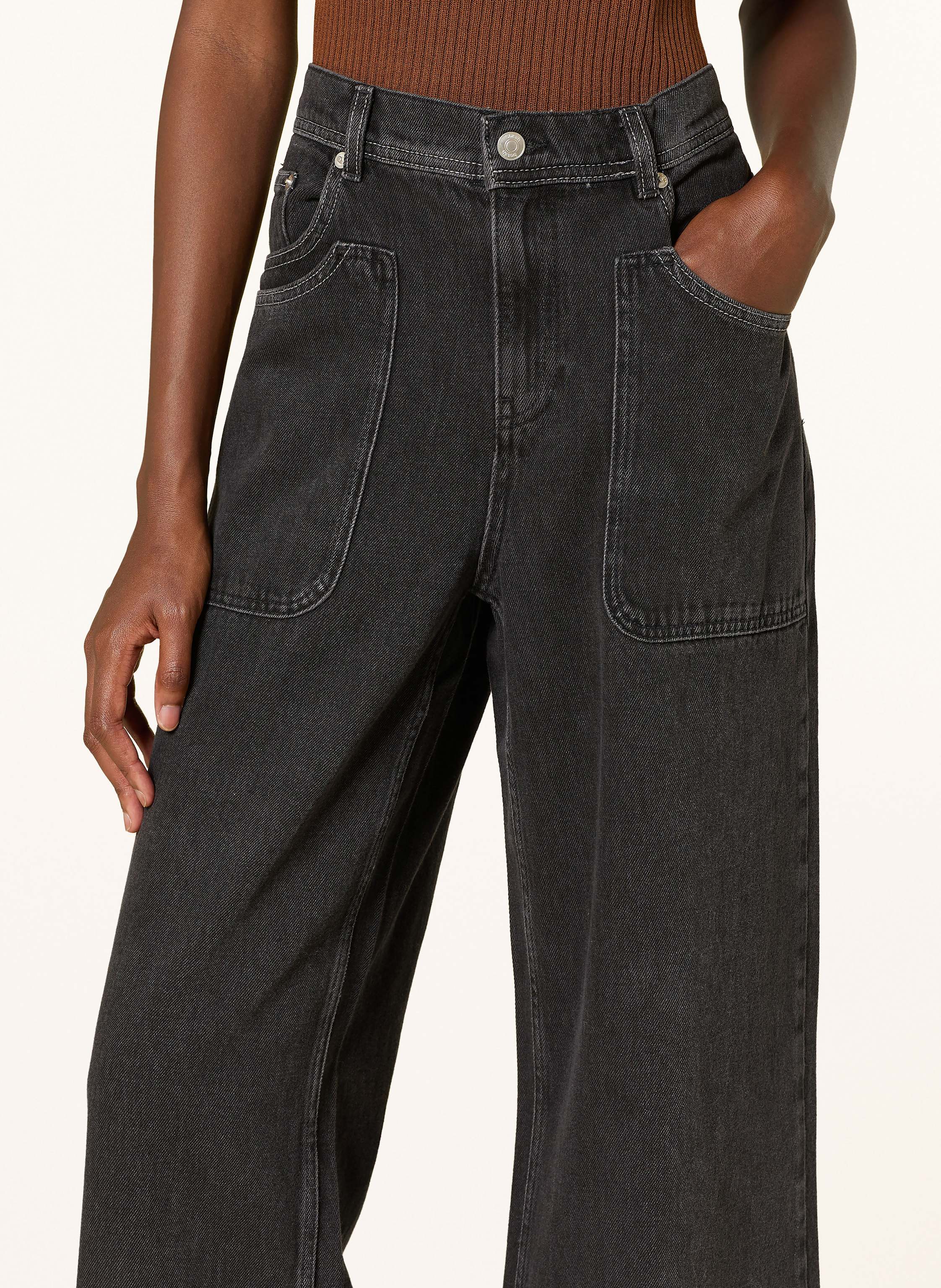Thumbnail - Ba&Sh Wide Leg Jeans Noel grau