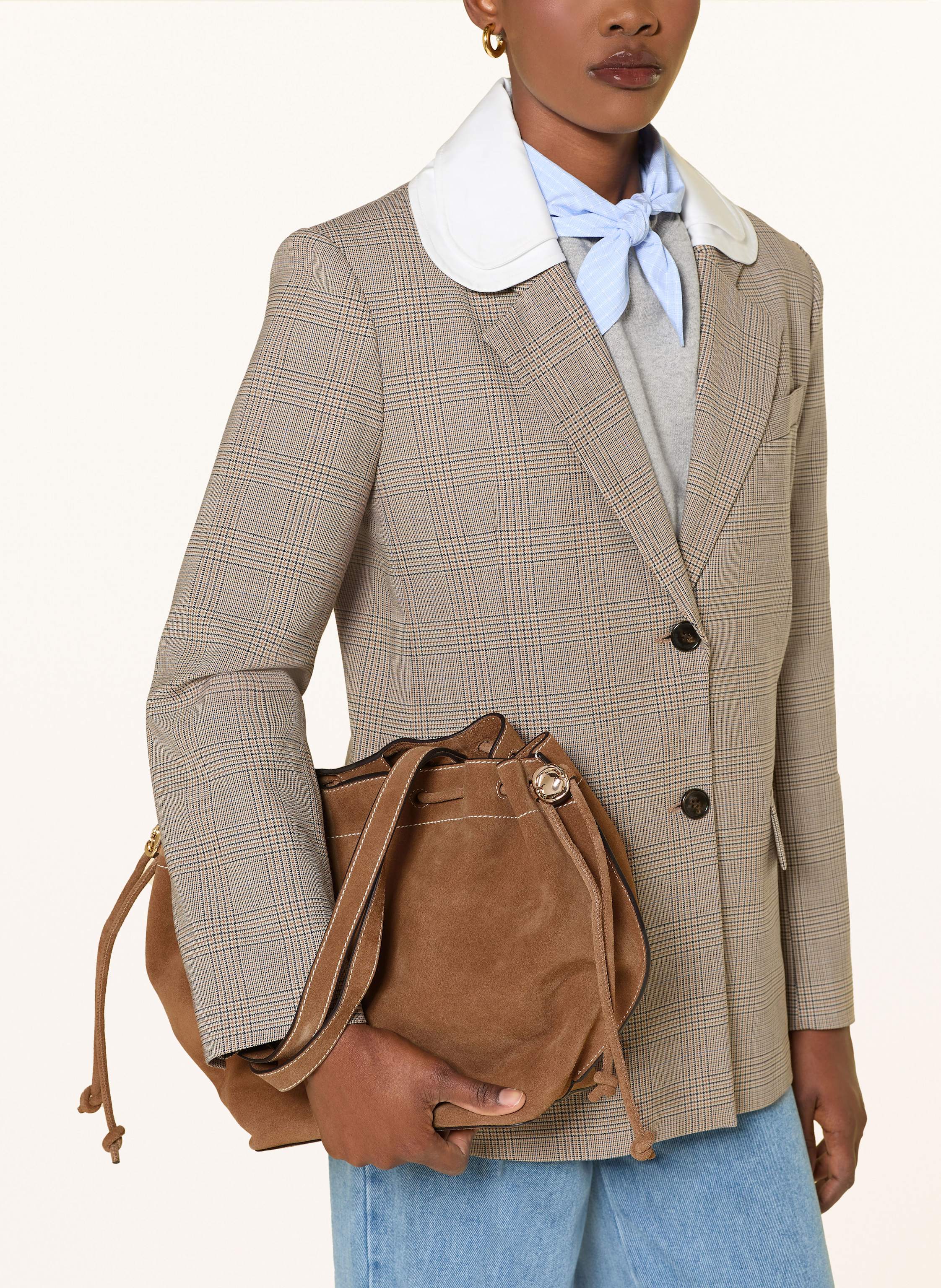 Thumbnail - Claudie Pierlot Shopper beige