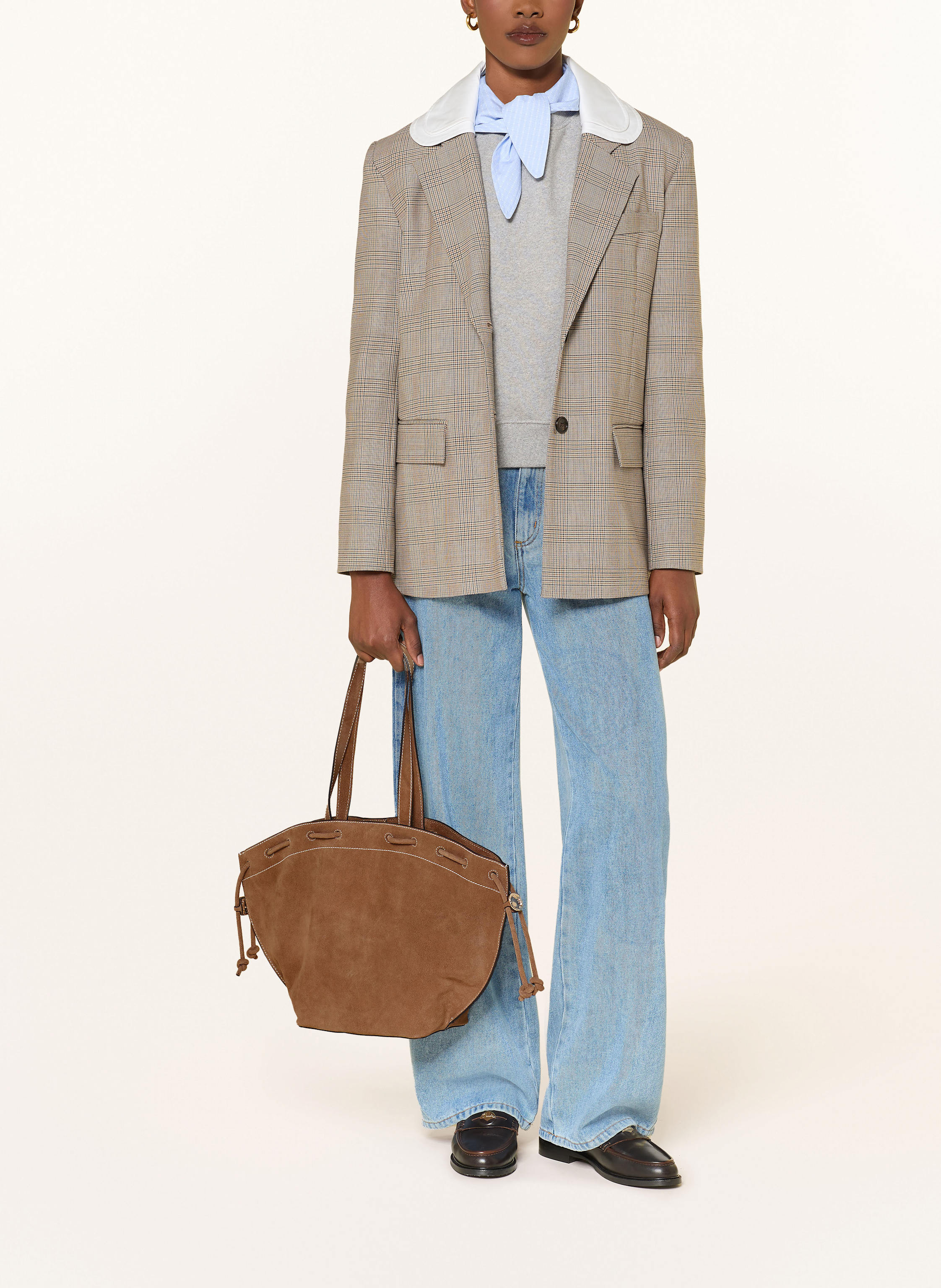 Thumbnail - Claudie Pierlot Shopper beige