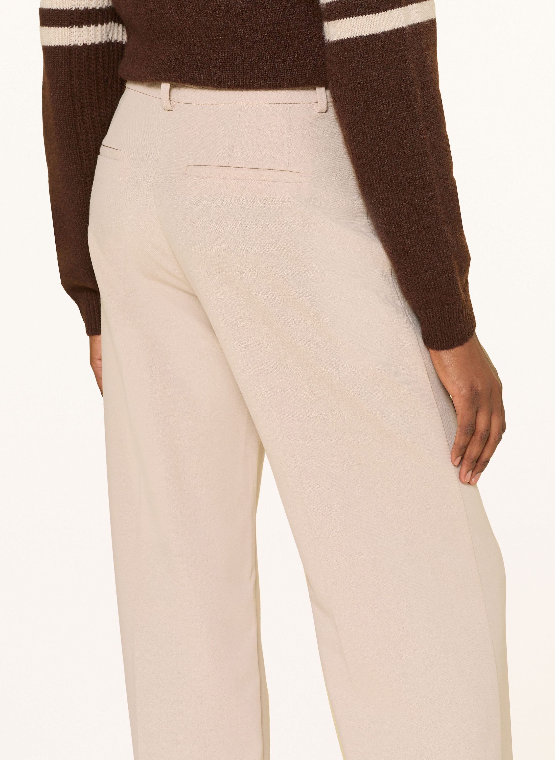 Thumbnail - Ba&Sh Marlenehose Nistachio weiss