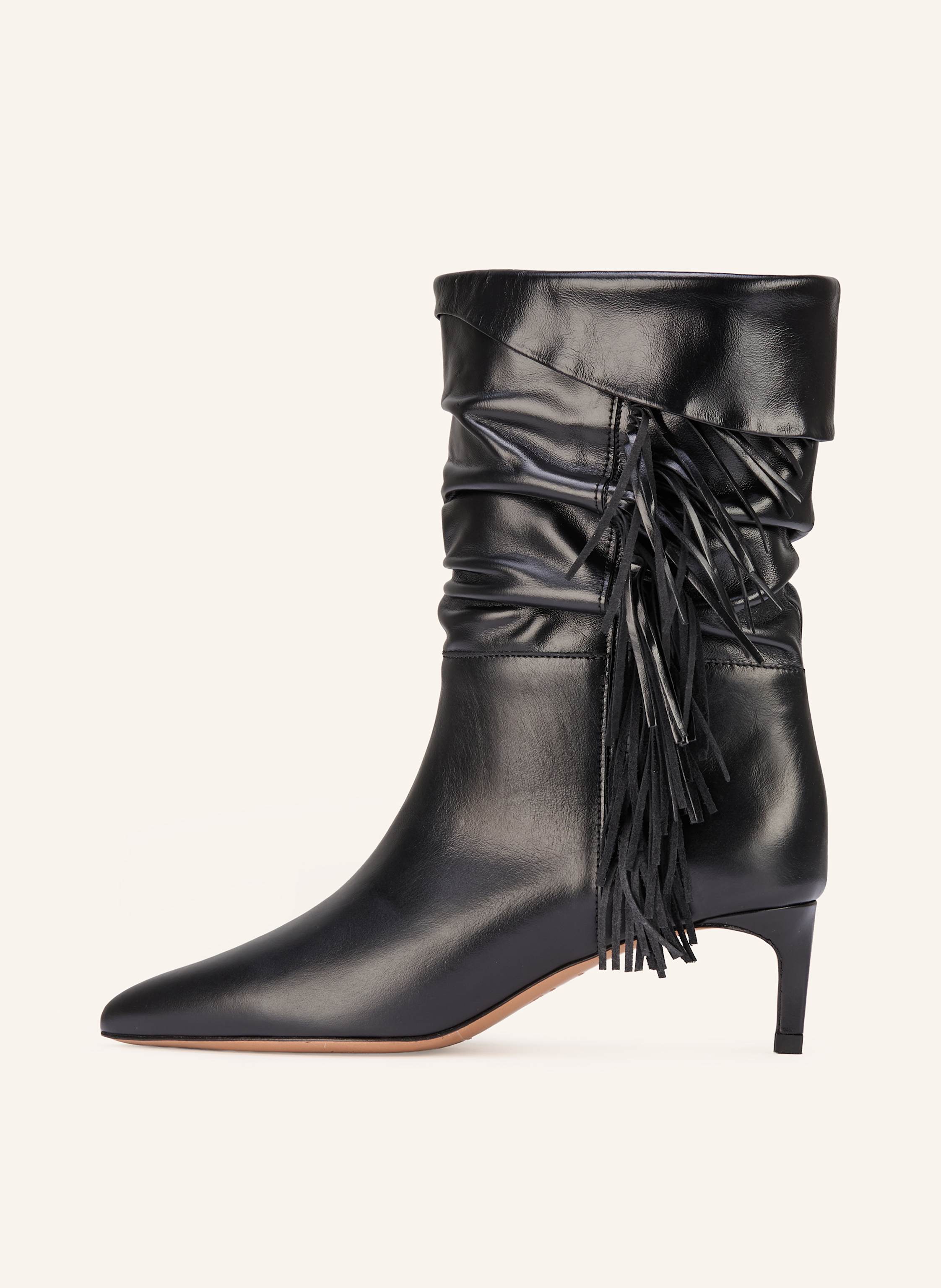 Thumbnail - Ba&Sh Stiefeletten Cardi schwarz