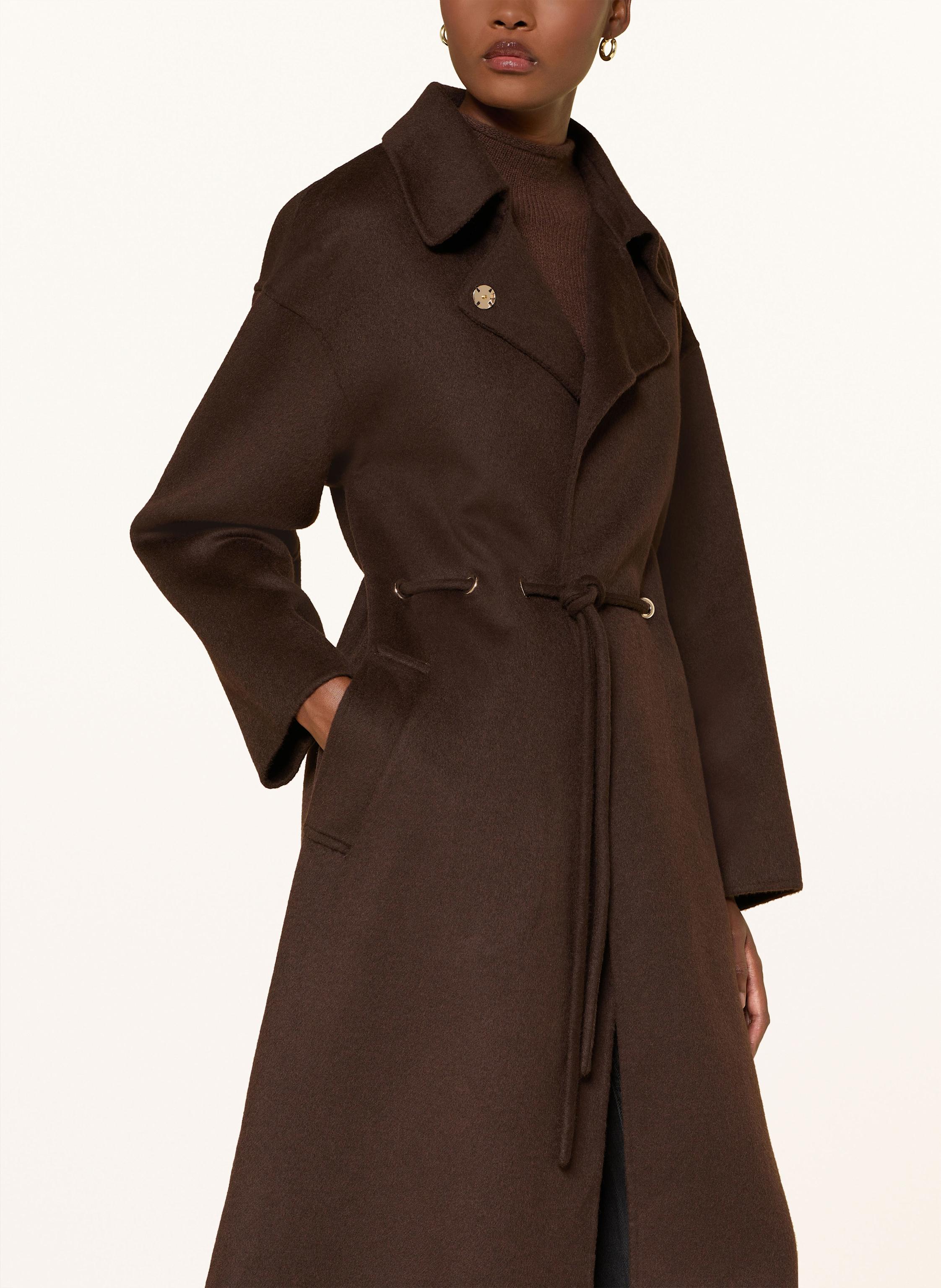 Thumbnail - Ba&Sh Wollmantel Kate braun