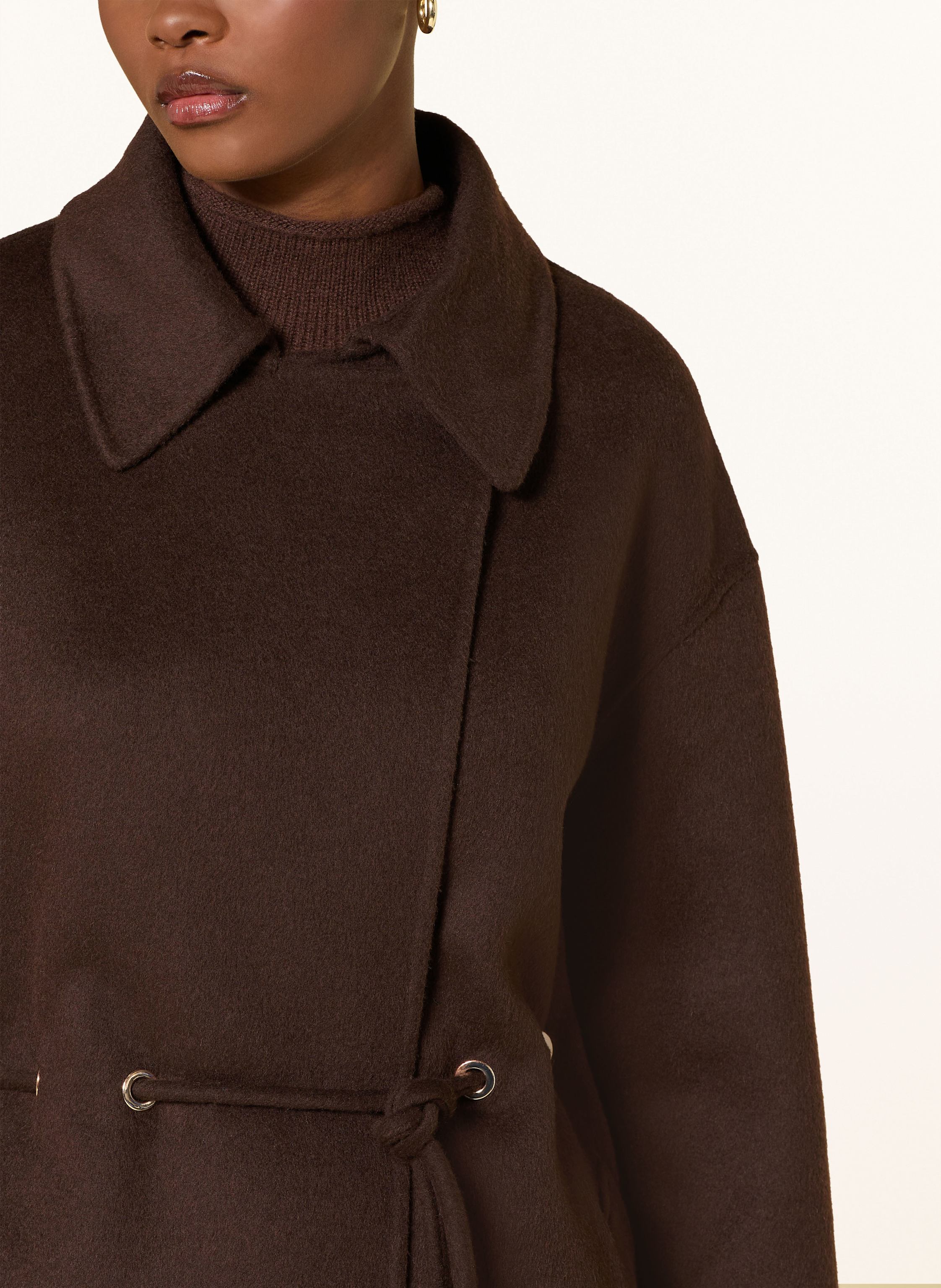 Thumbnail - Ba&Sh Wollmantel Kate braun