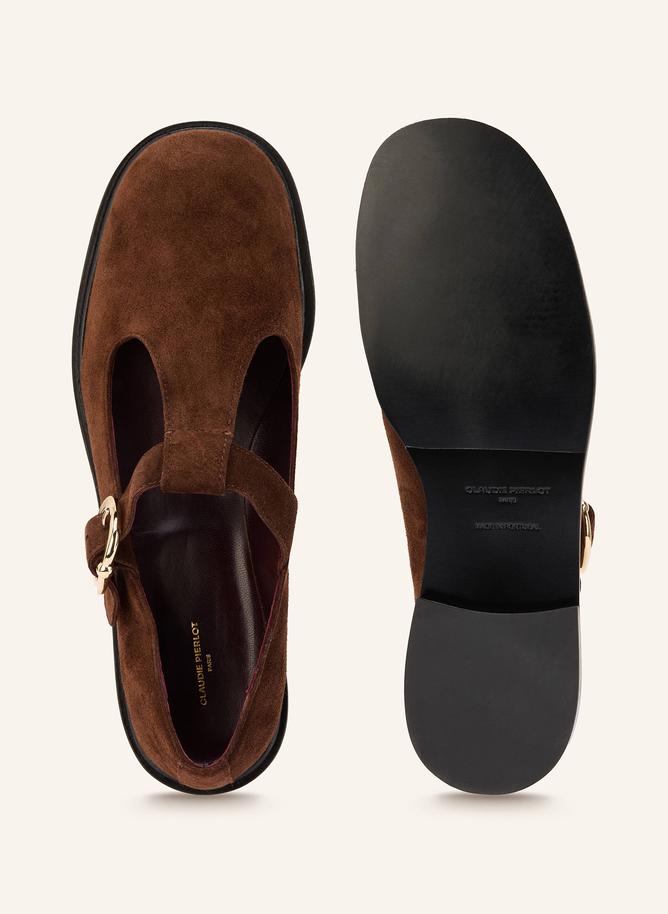 Thumbnail - Claudie Pierlot Slipper braun