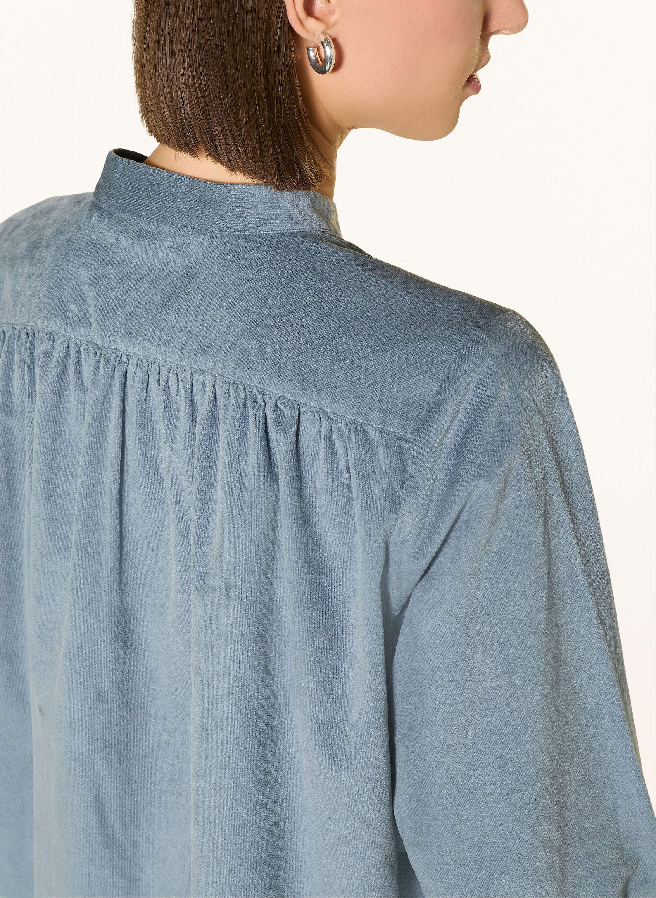 Thumbnail - Marc O'polo Samtbluse blau