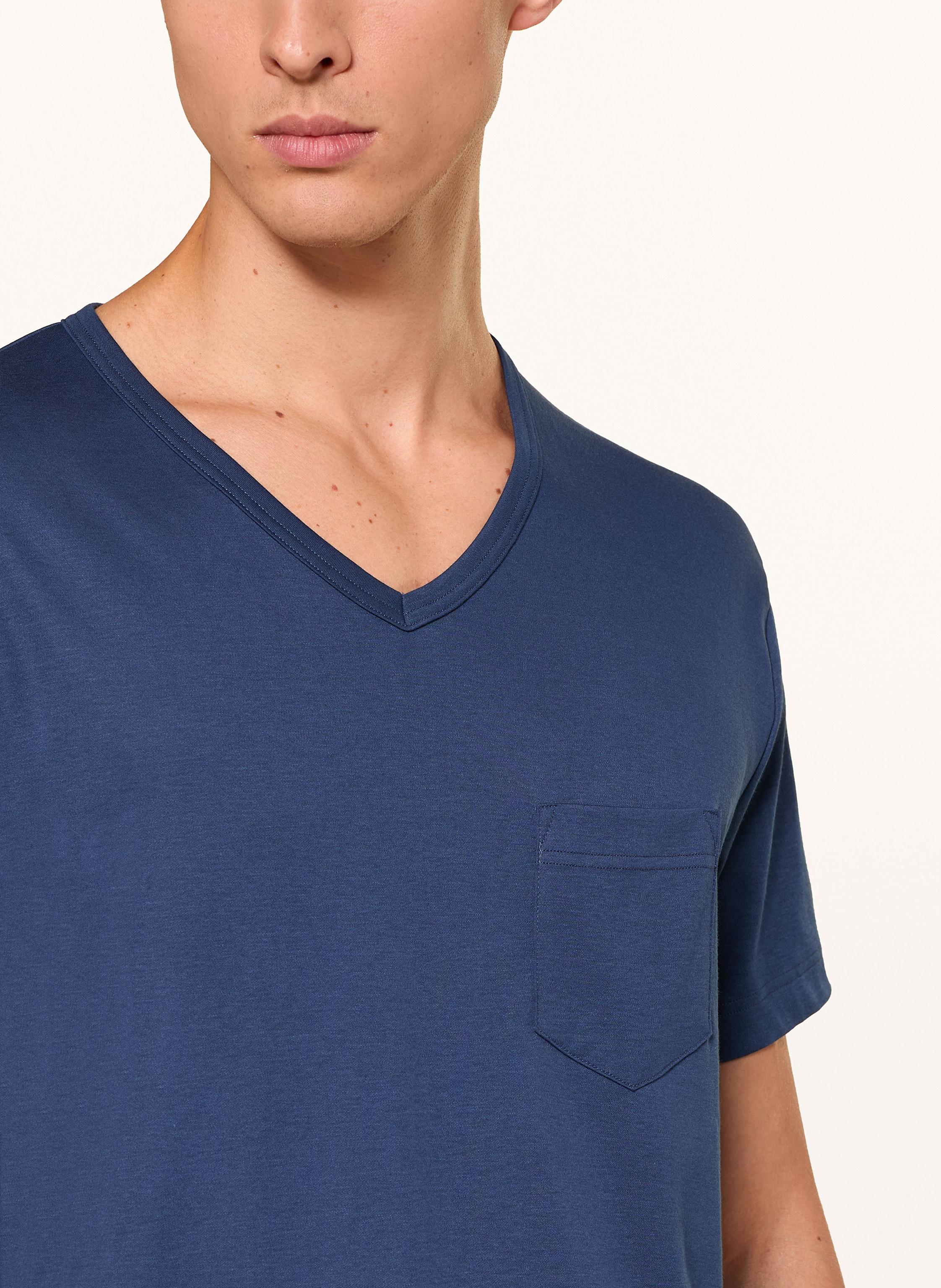 Thumbnail - Calida Shorty-Schlafanzug Relax Streamline 2 blau