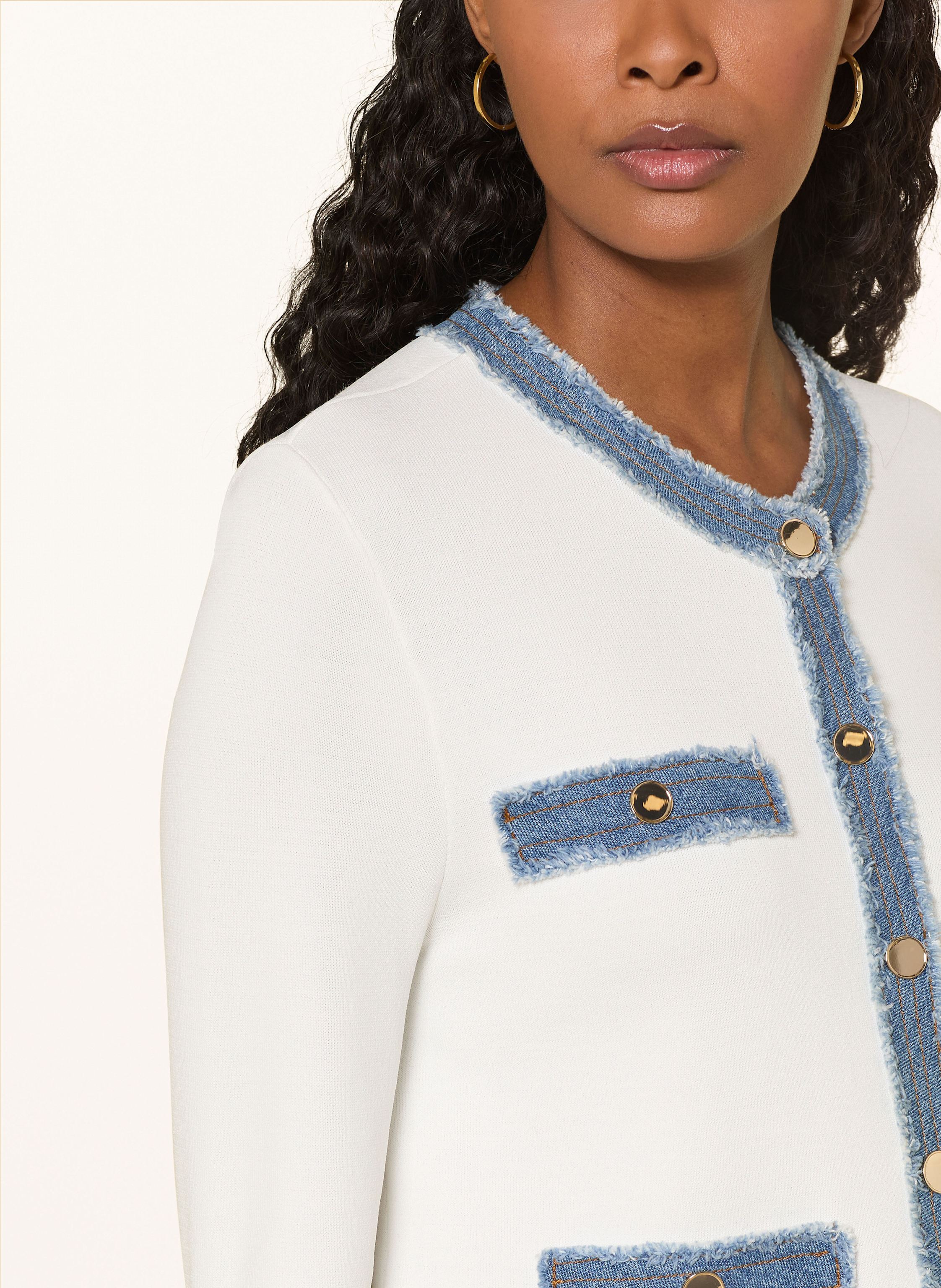 Thumbnail - Joseph Ribkoff Strickjacke weiss