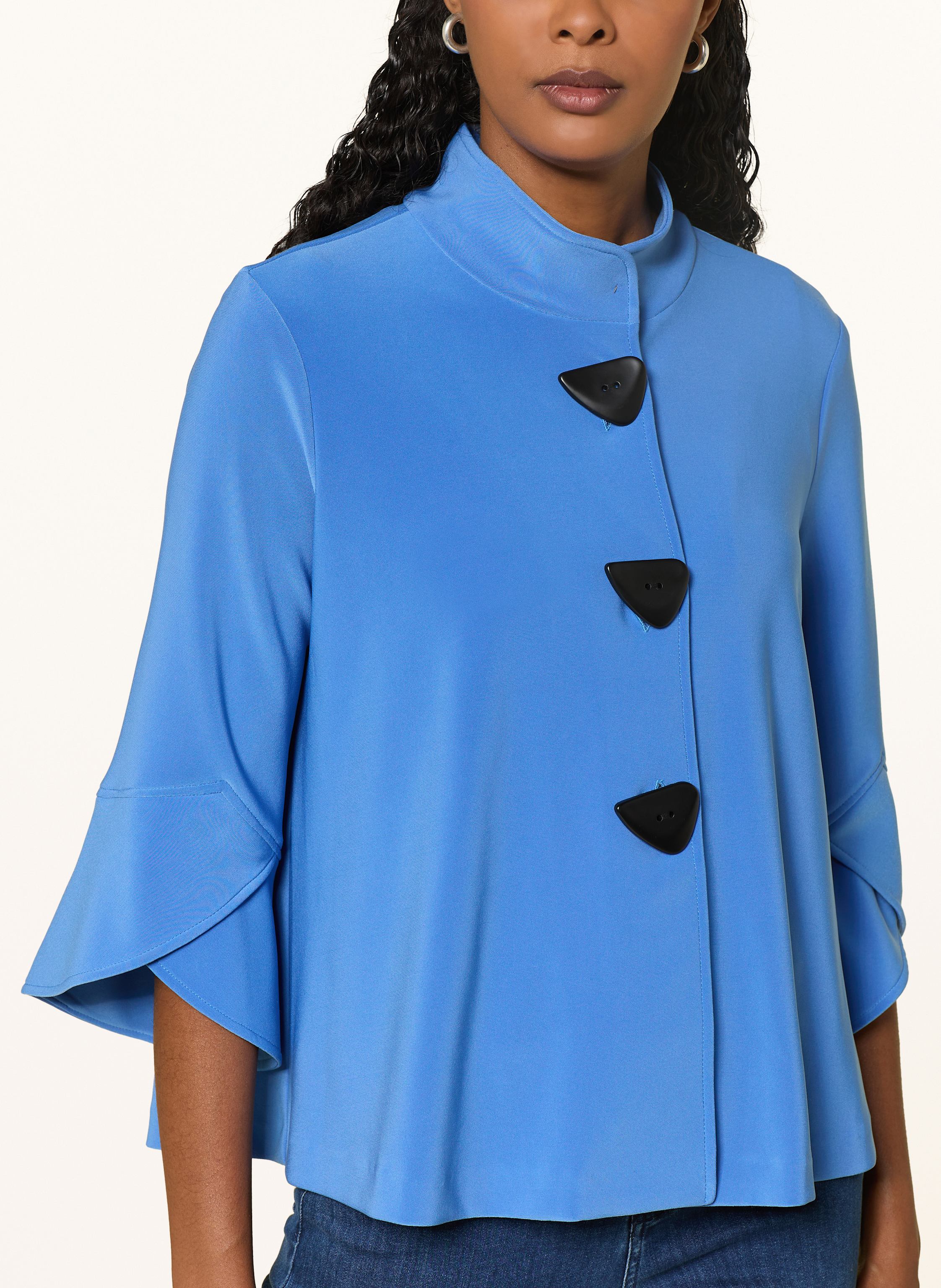 Thumbnail - Joseph Ribkoff Kastenjacke Aus Jersey Mit 3/4-Arm blau