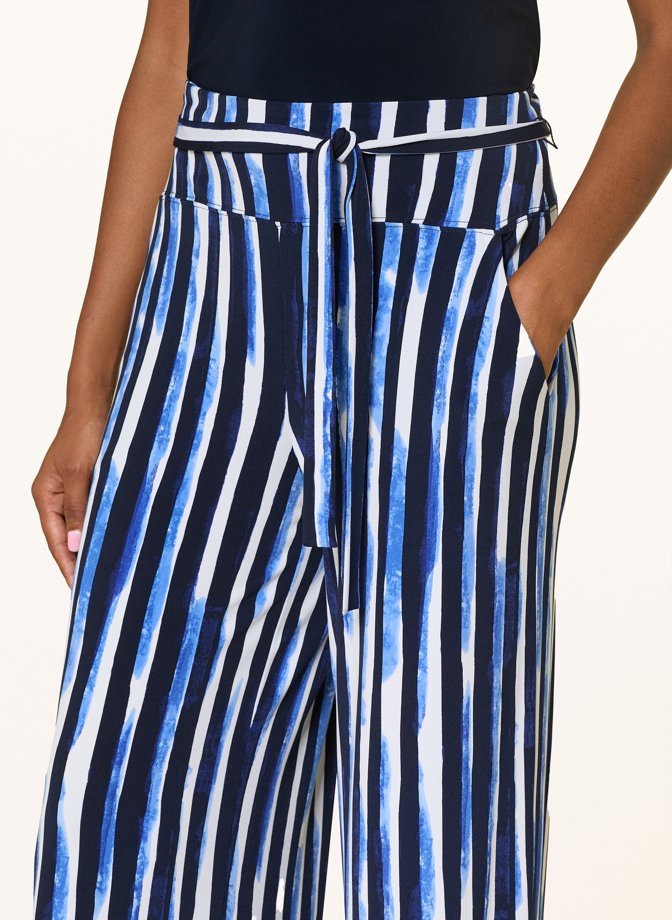 Thumbnail - Joseph Ribkoff Marlenehose blau