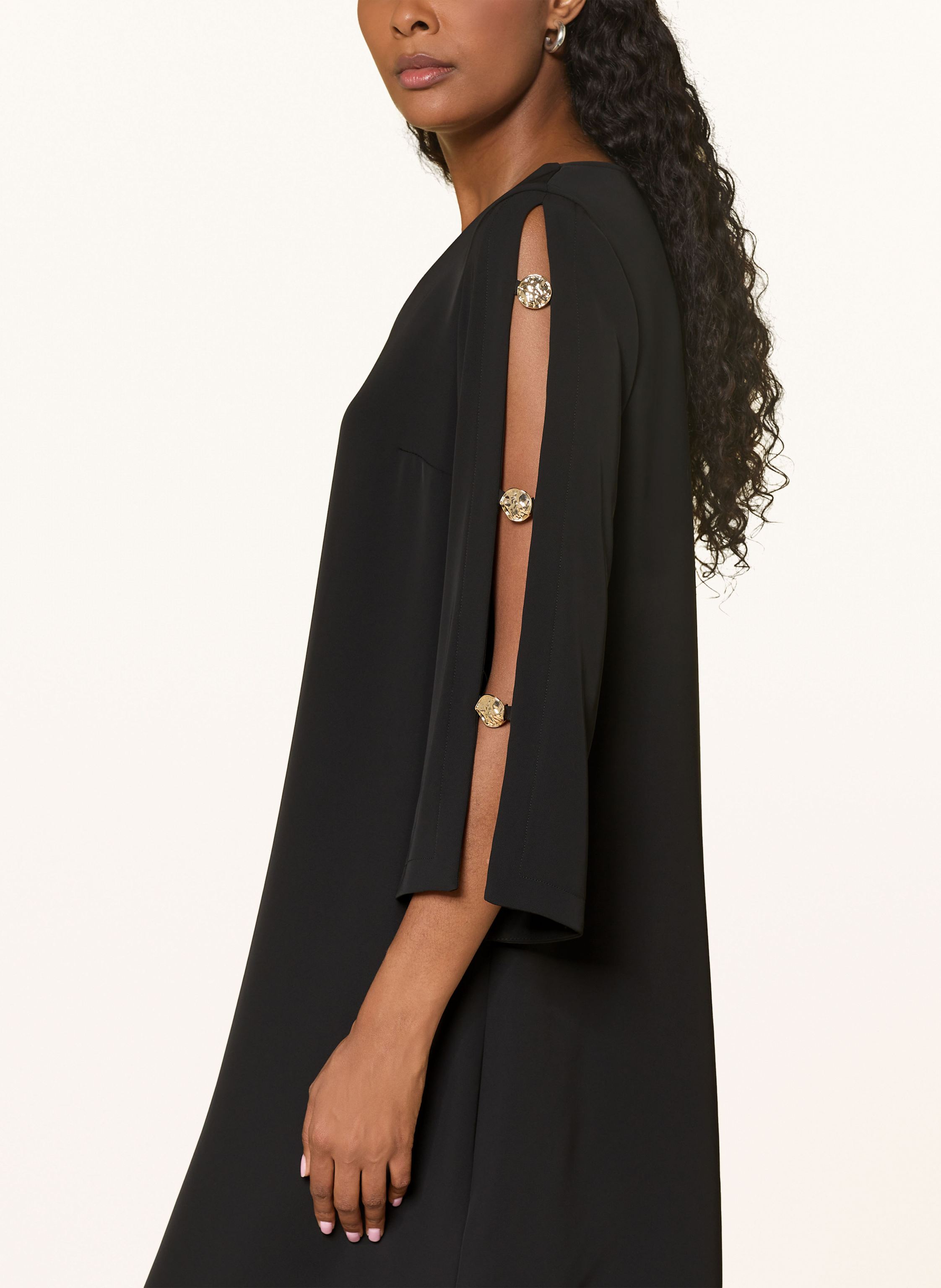 Thumbnail - Joseph Ribkoff Kleid Mit Cut-Outs Und 3/4-Arm schwarz