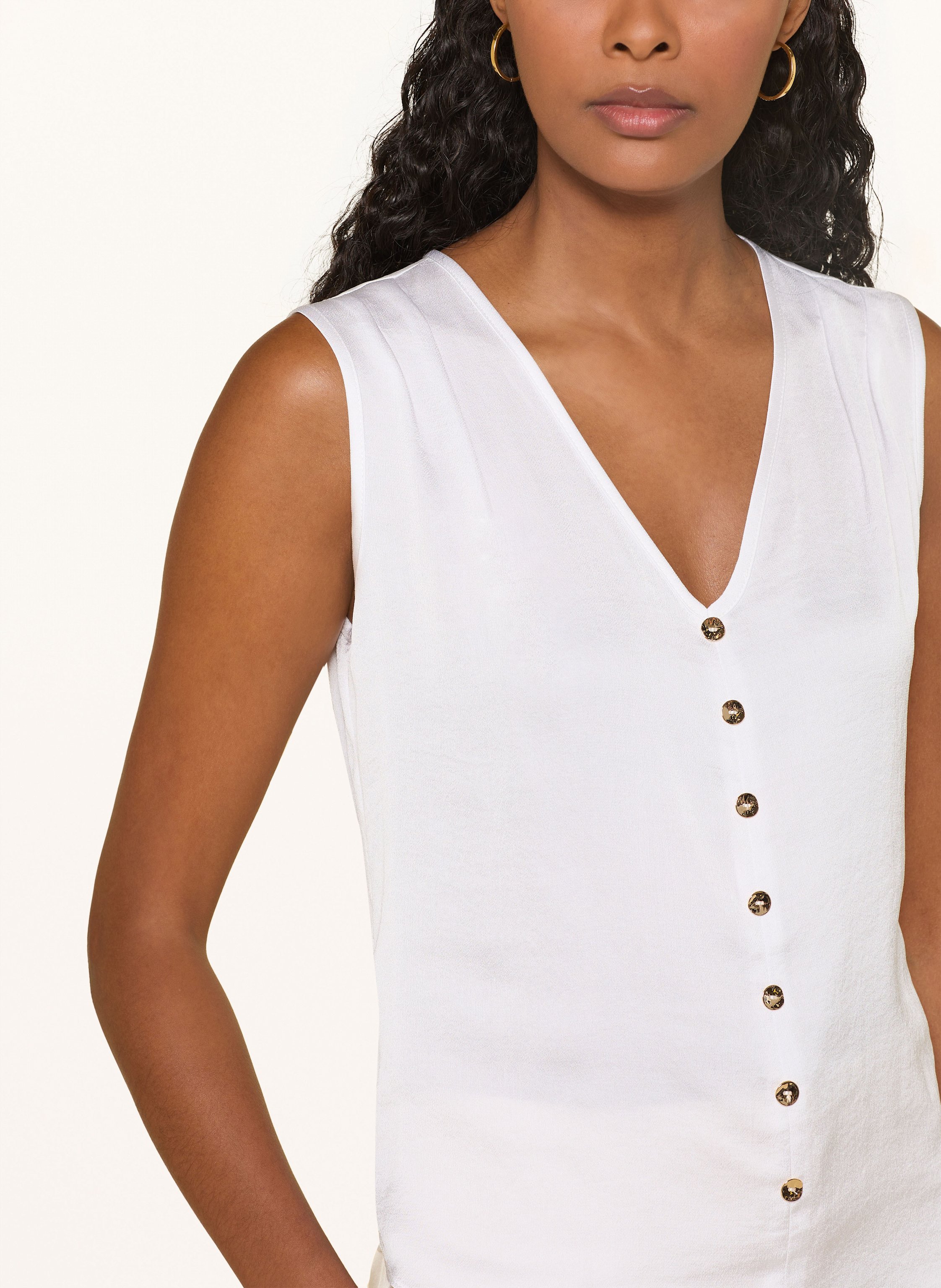 Thumbnail - Joseph Ribkoff Blusentop Aus Satin weiss