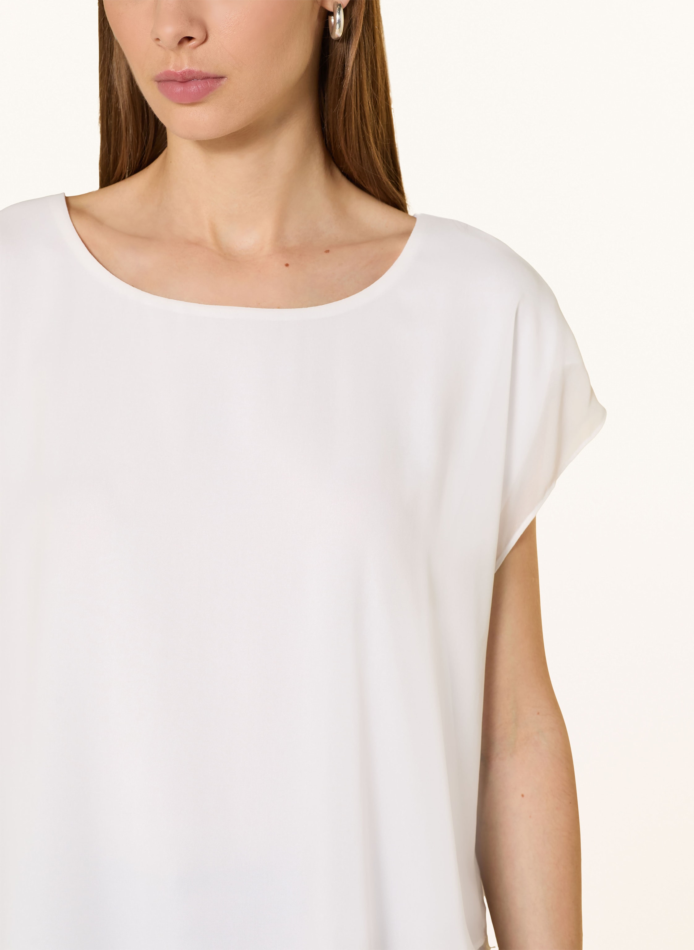 Thumbnail - Joseph Ribkoff Blusenshirt Im Materialmix weiss