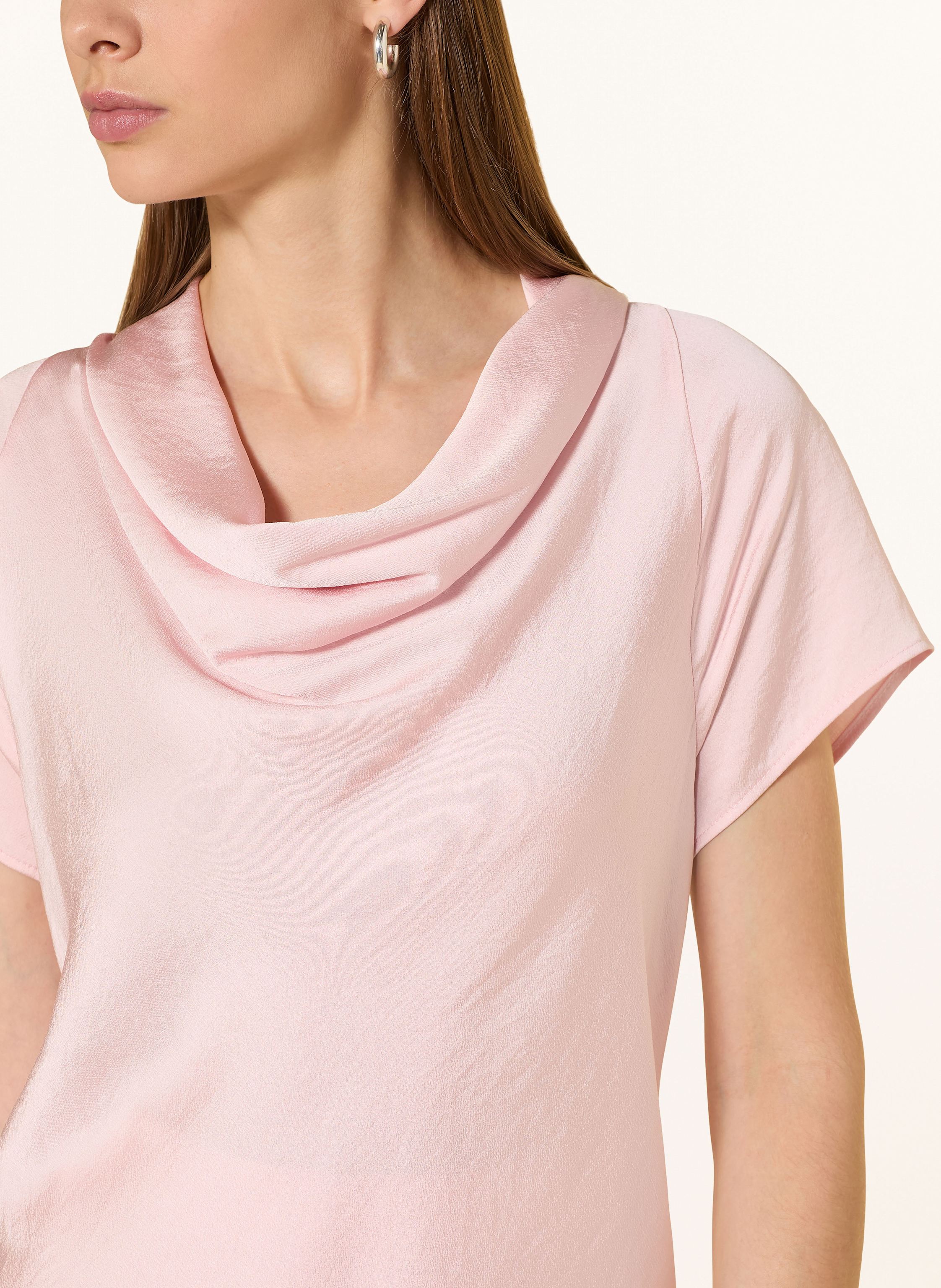 Thumbnail - Joseph Ribkoff Blusentop Im Materialmix rosa