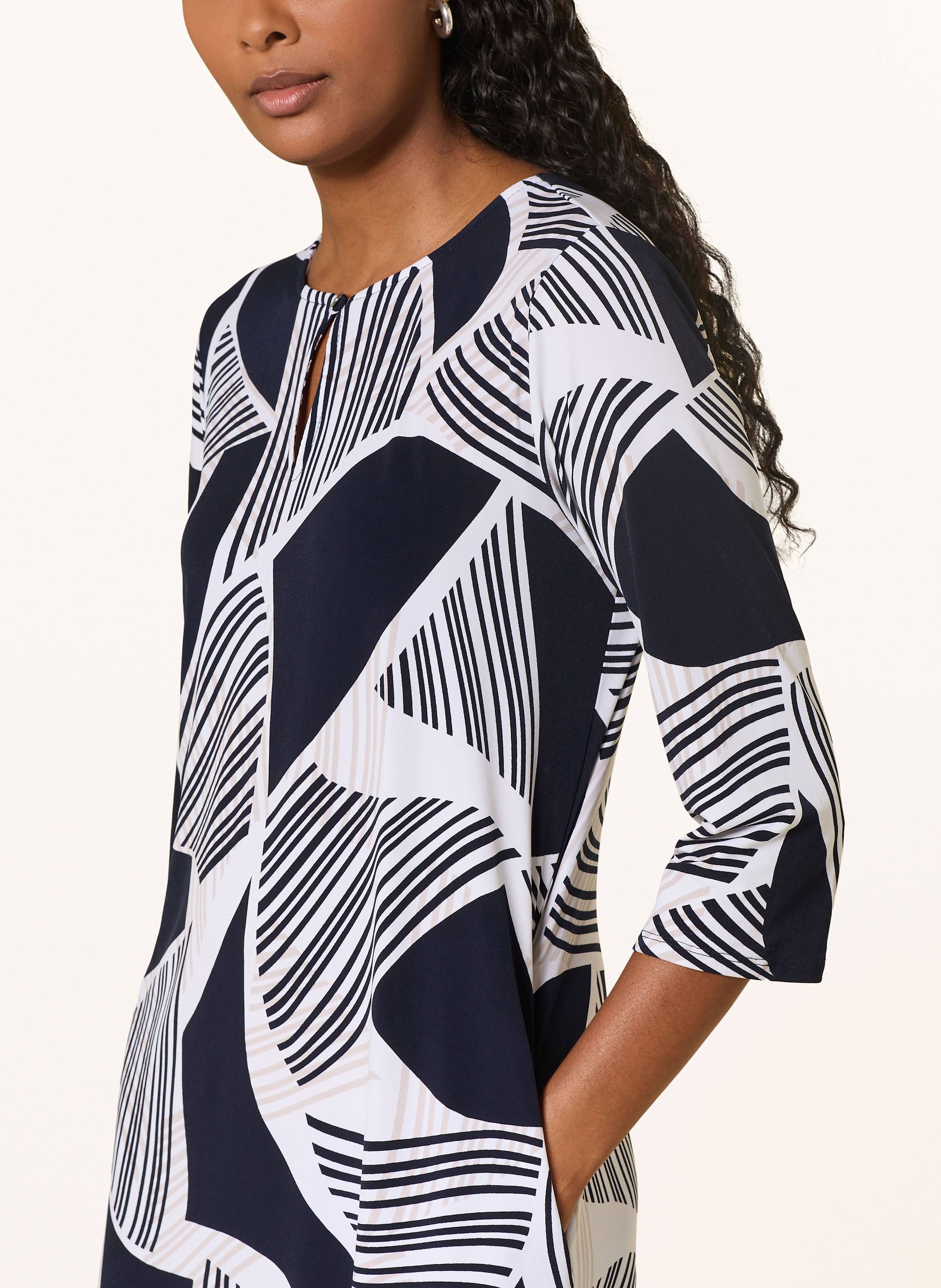 Thumbnail - Joseph Ribkoff Jerseykleid Mit 3/4-Arm blau