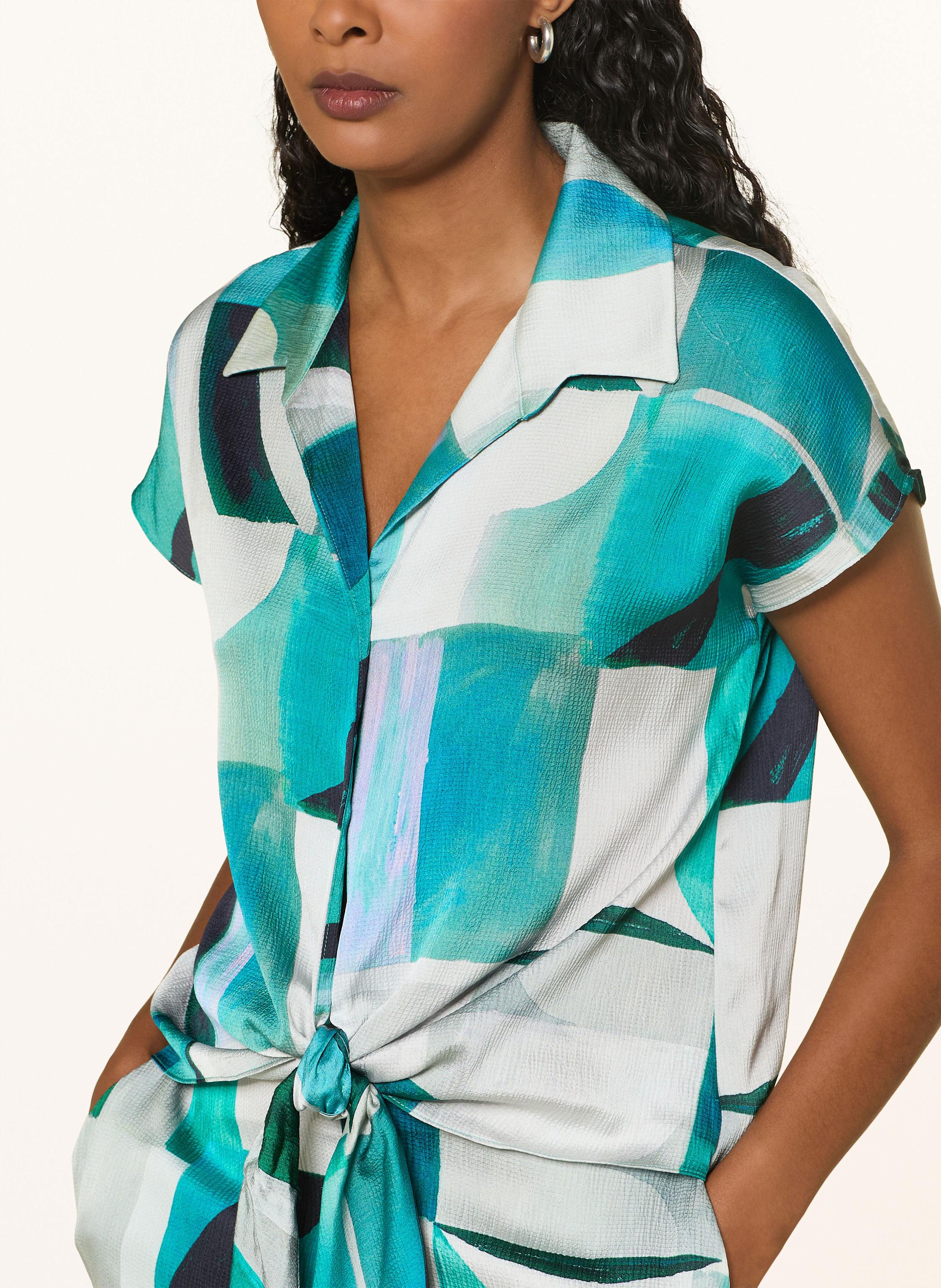 Thumbnail - Joseph Ribkoff Blusenshirt In Wickeloptik blau