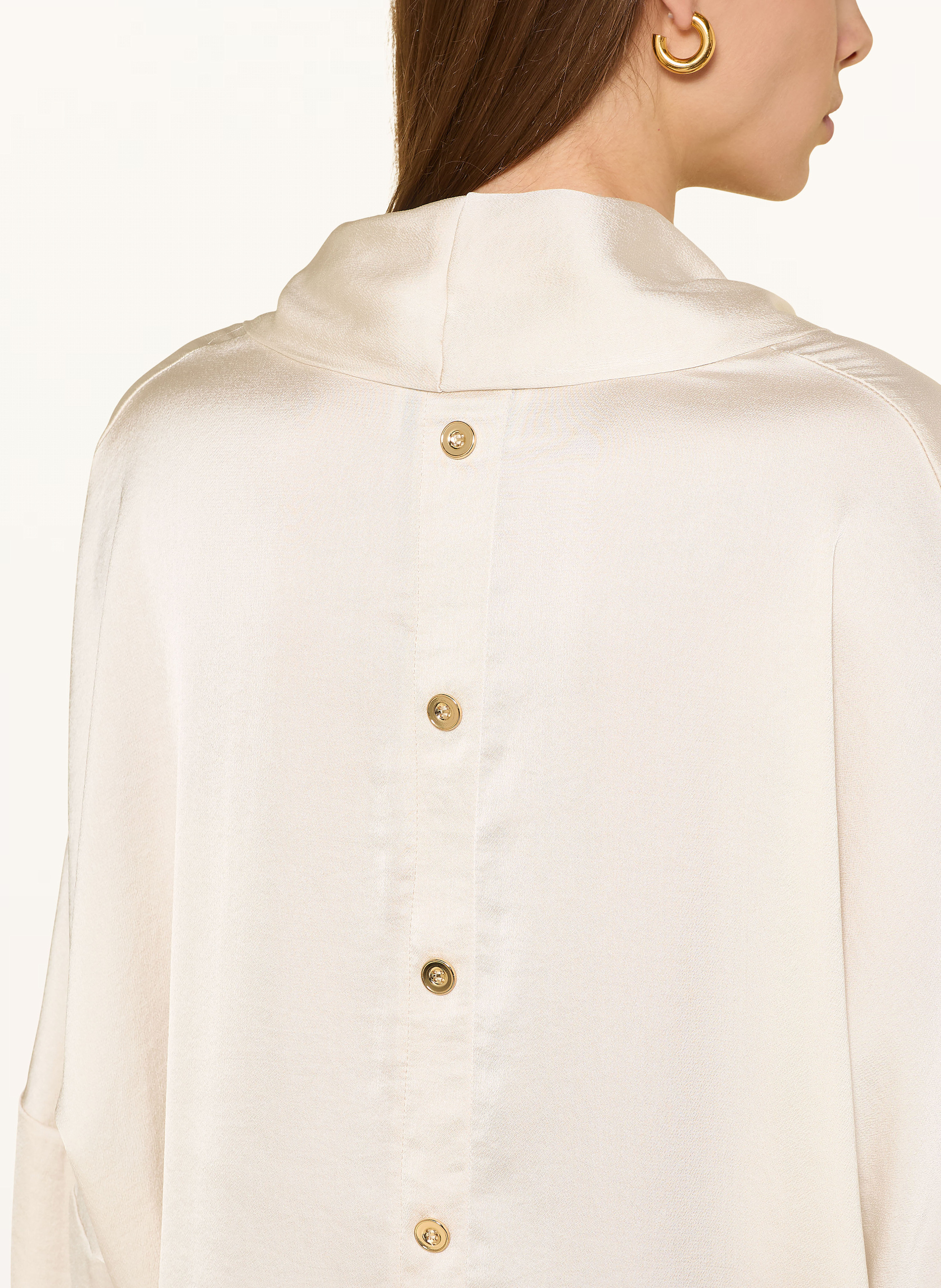 Thumbnail - Joseph Ribkoff Blusenshirt Aus Satin Mit 3/4-Arm beige