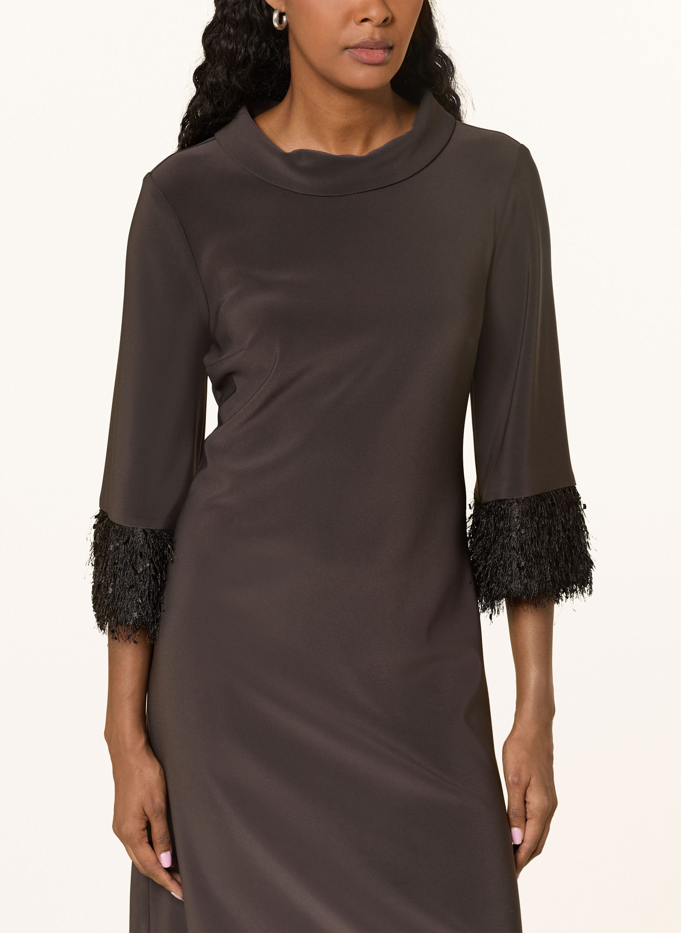 Thumbnail - Joseph Ribkoff Kleid Mit 3/4-Arm braun