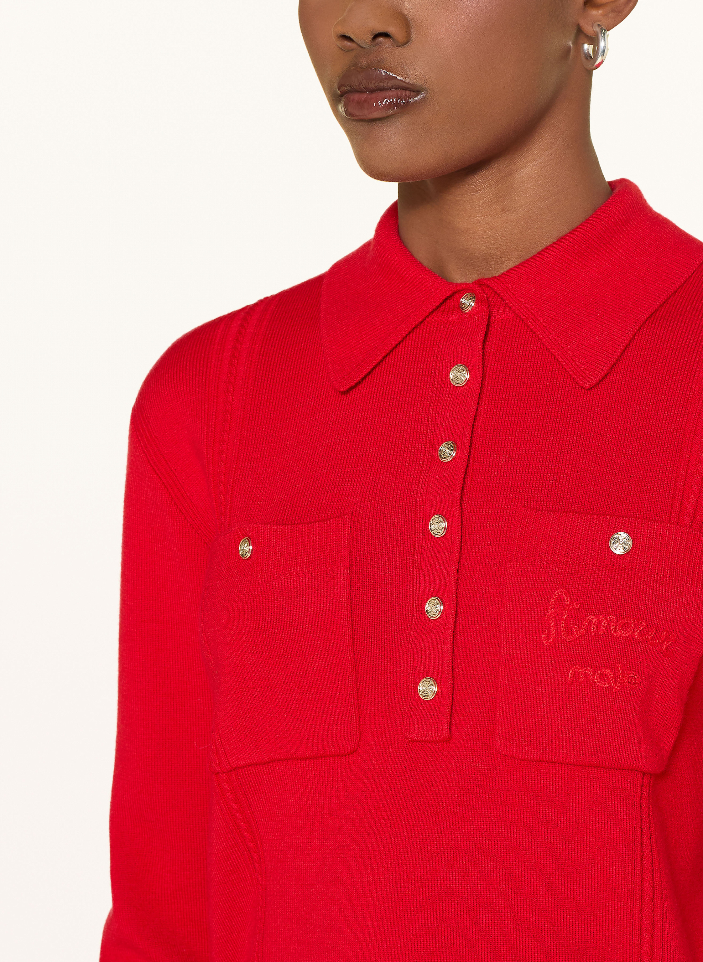 Thumbnail - Maje Pullover rot