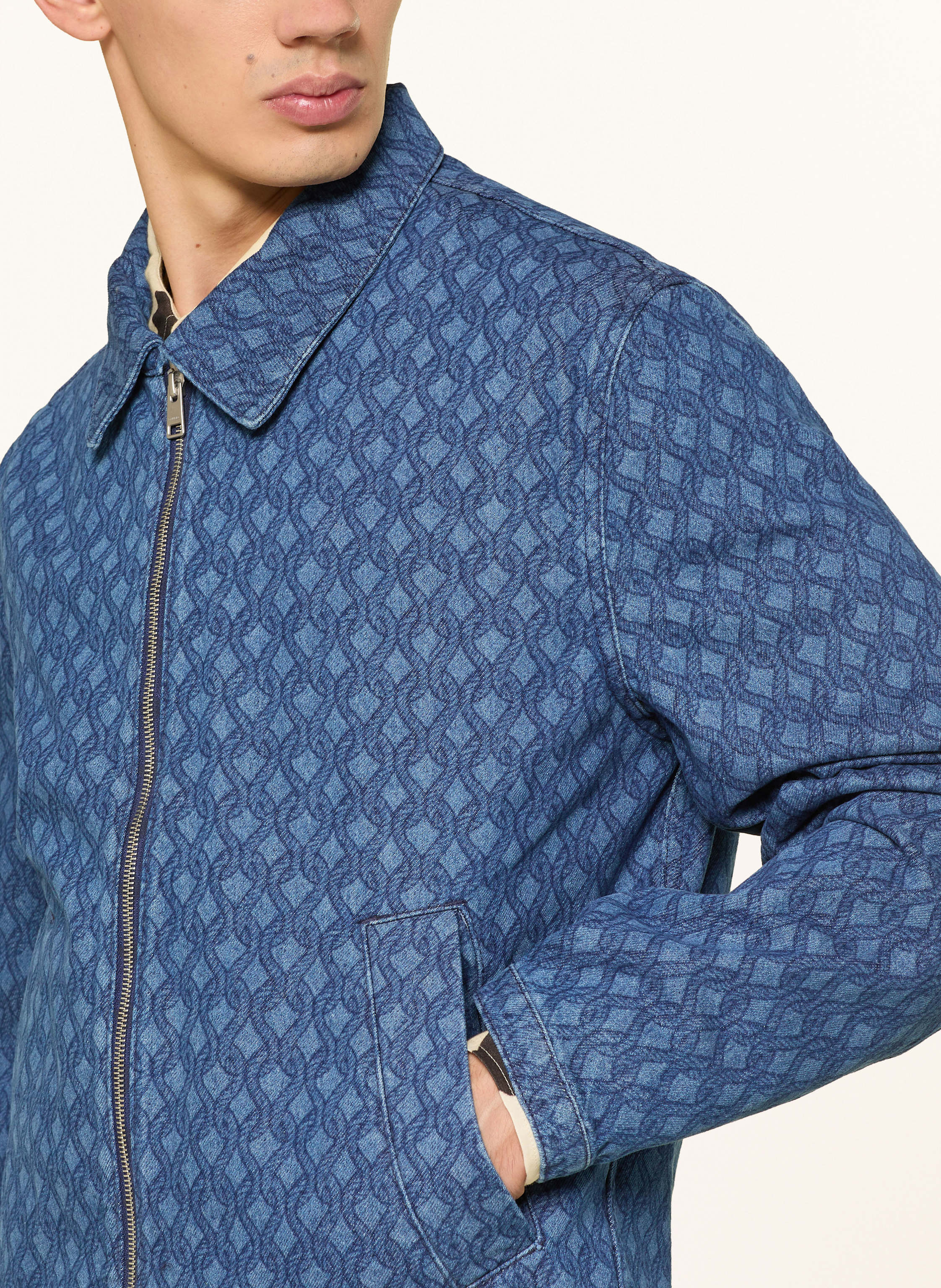 Thumbnail - Sandro Jeansjacke blau