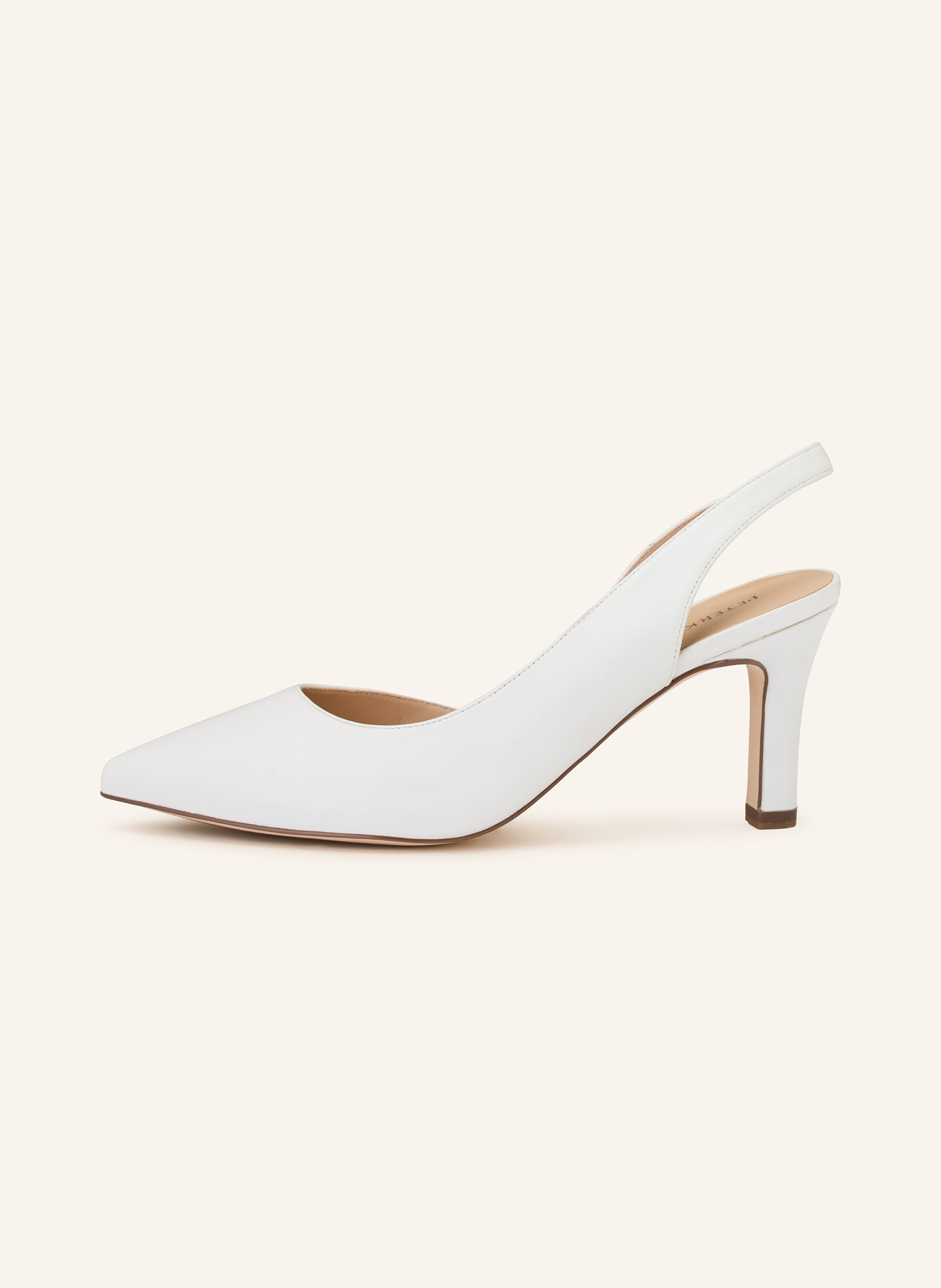 Thumbnail - Peter Kaiser Slingpumps Modena weiss