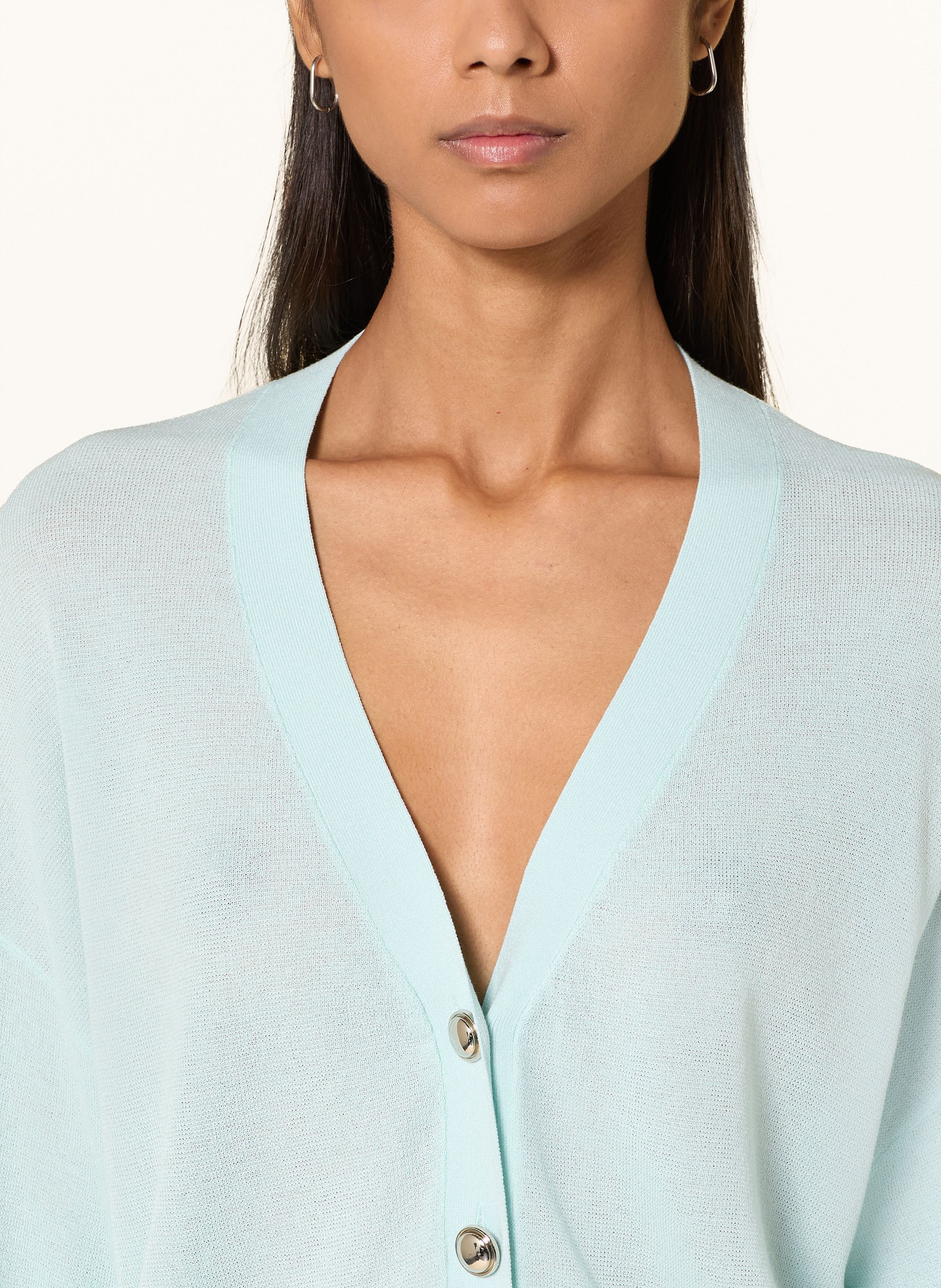 Thumbnail - Marc Aurel Strickjacke Mit 3/4-Arm blau