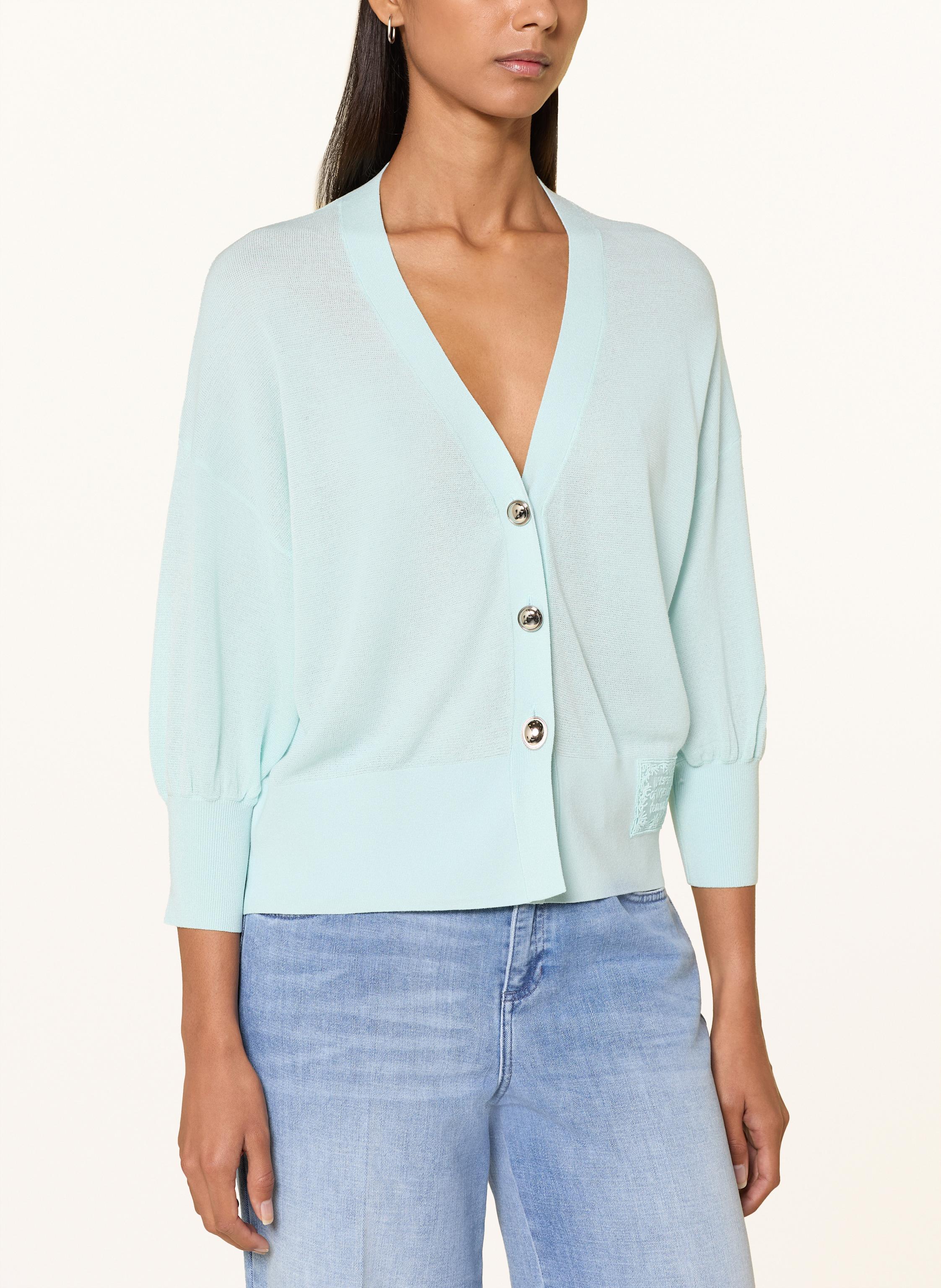 Thumbnail - Marc Aurel Strickjacke Mit 3/4-Arm blau