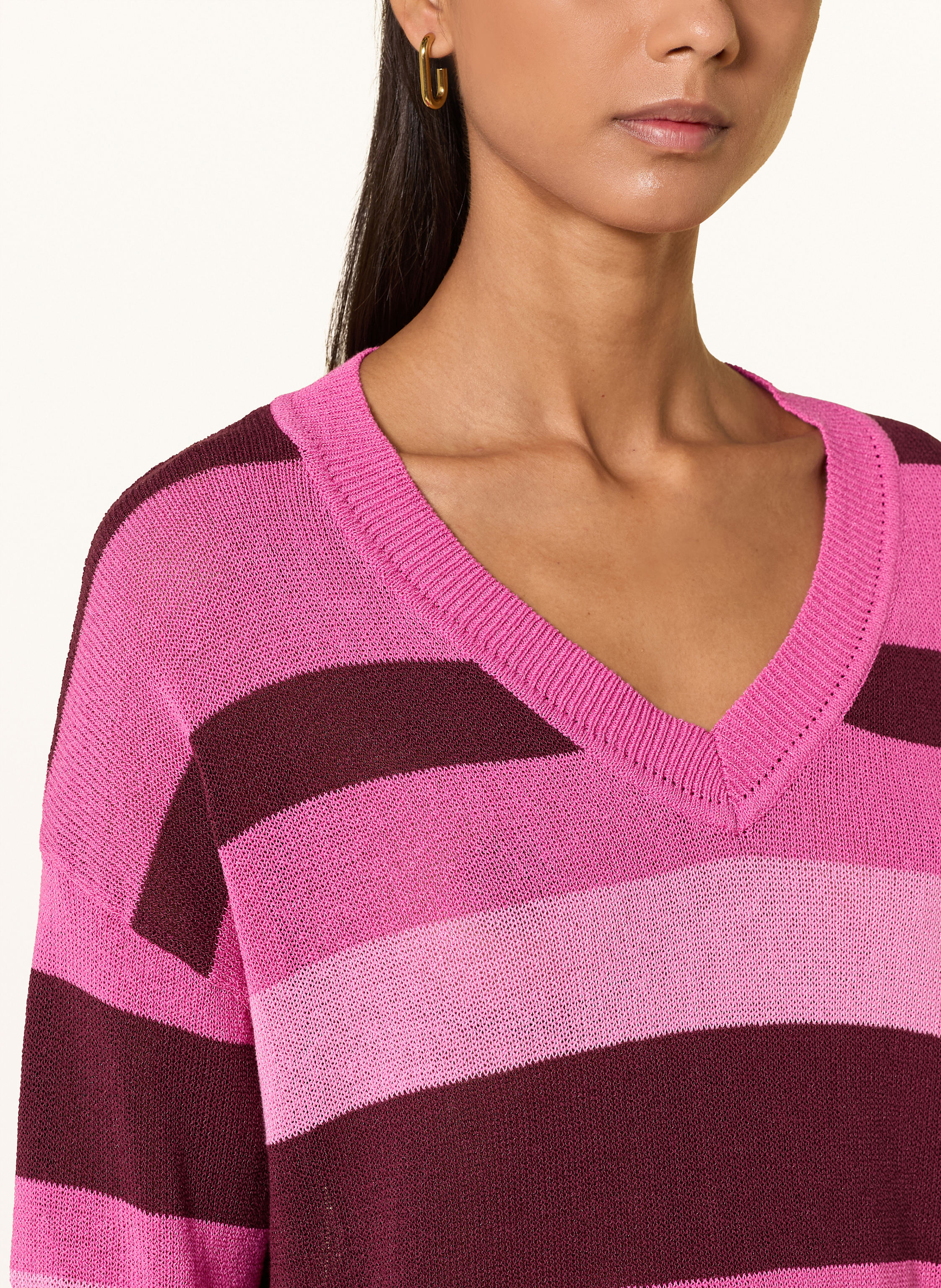 Thumbnail - Marc Aurel Pullover Mit 3/4-Arm pink
