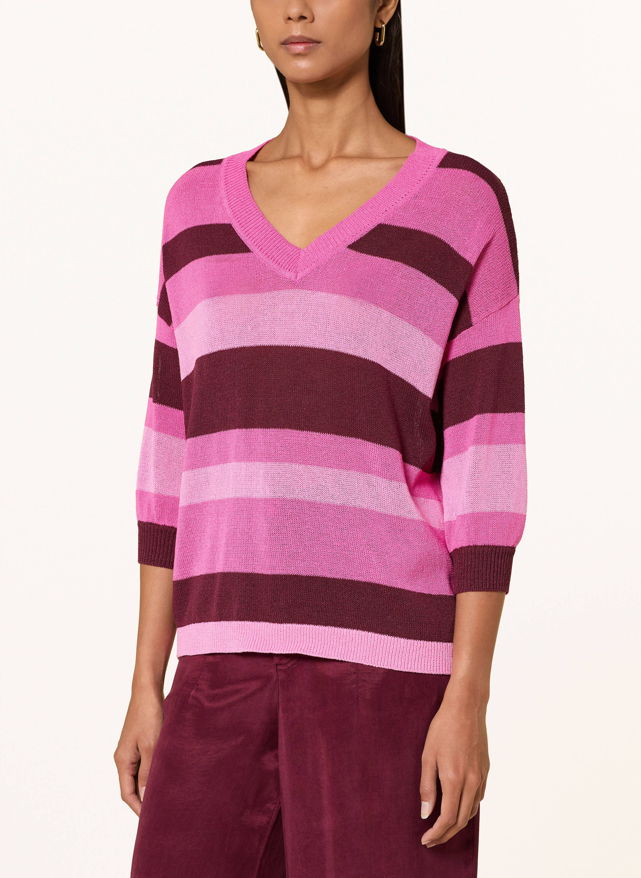 Thumbnail - Marc Aurel Pullover Mit 3/4-Arm pink