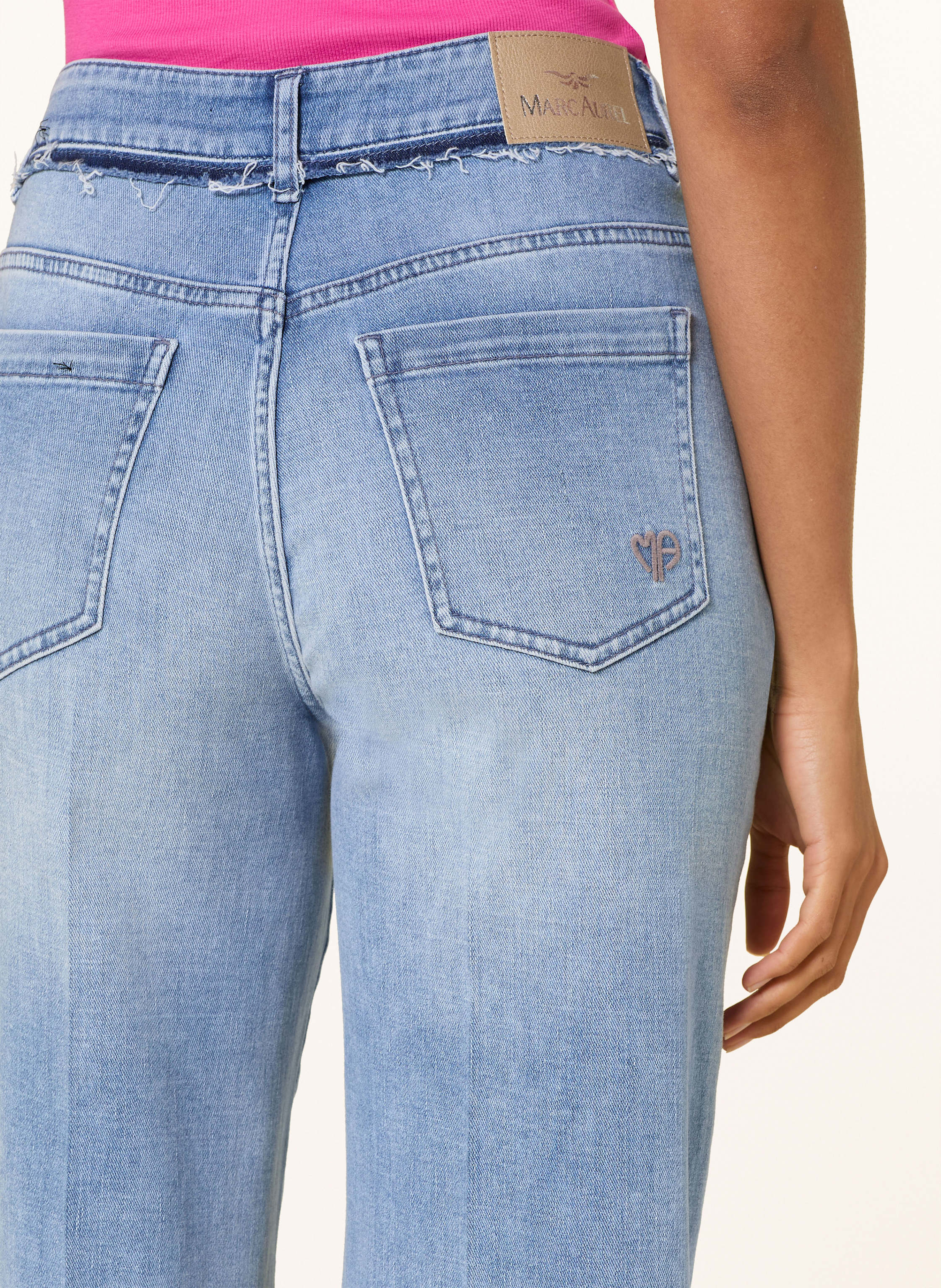 Thumbnail - Marc Aurel Wide Leg Jeans blau