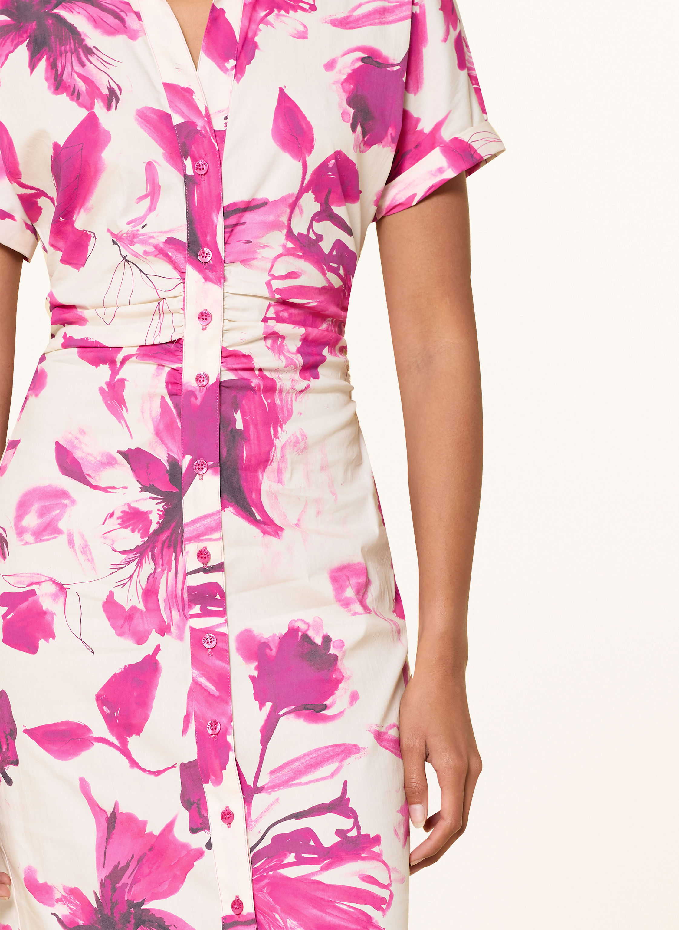 Thumbnail - Marc Aurel Hemdblusenkleid pink