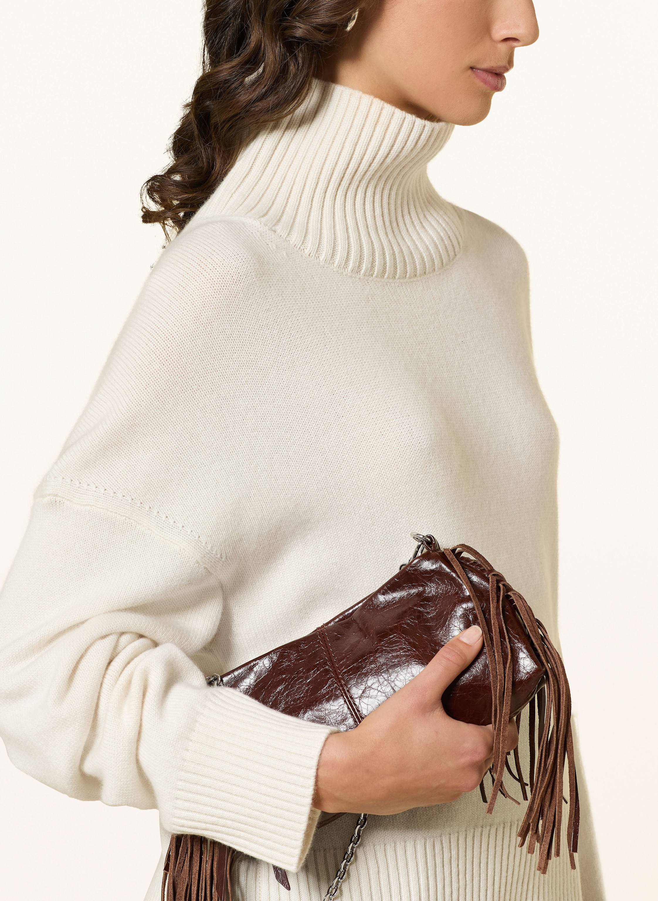 Thumbnail - Maje Cashmere-Pullover weiss