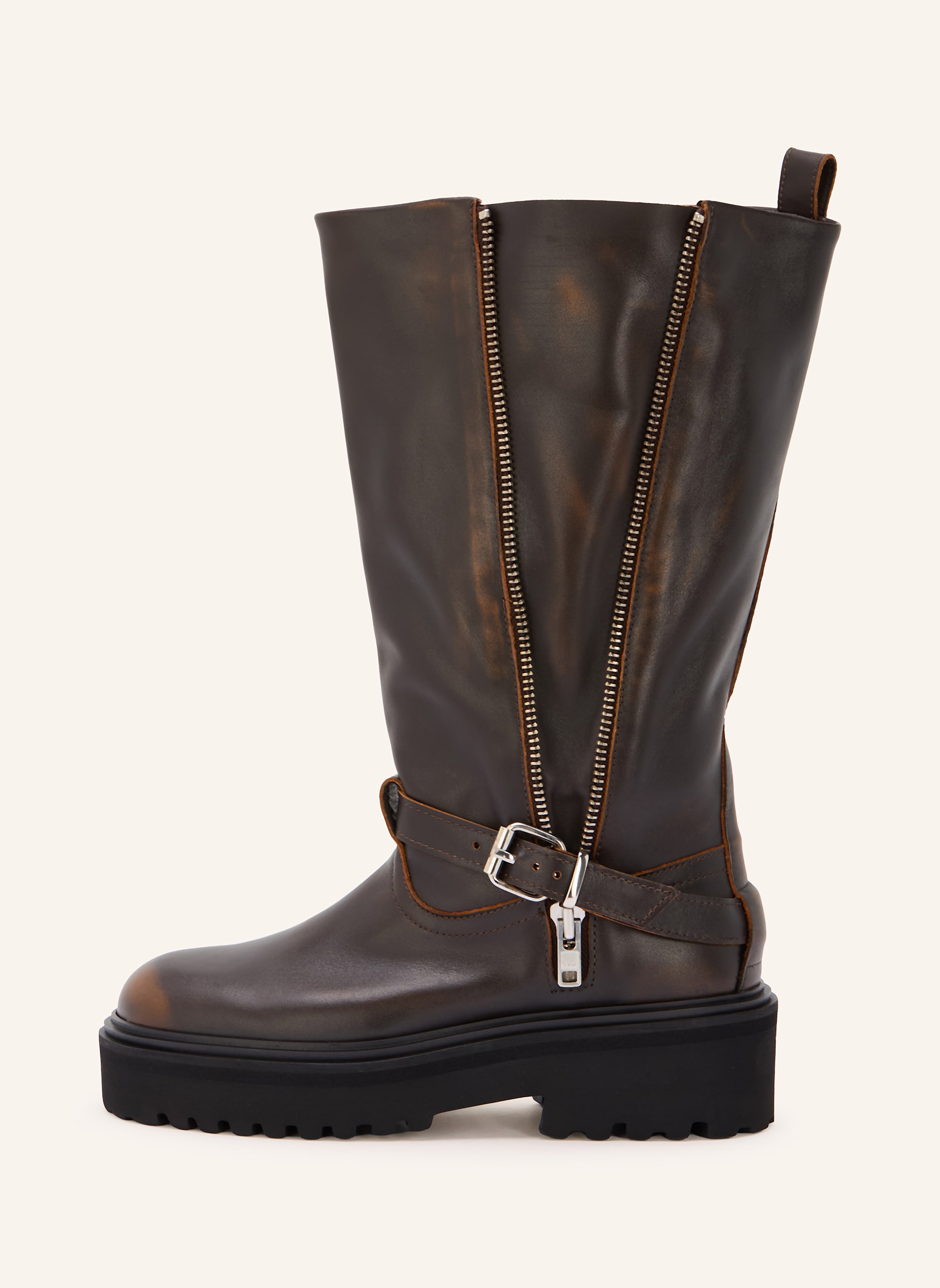 Thumbnail - Maje Plateau-Boots braun