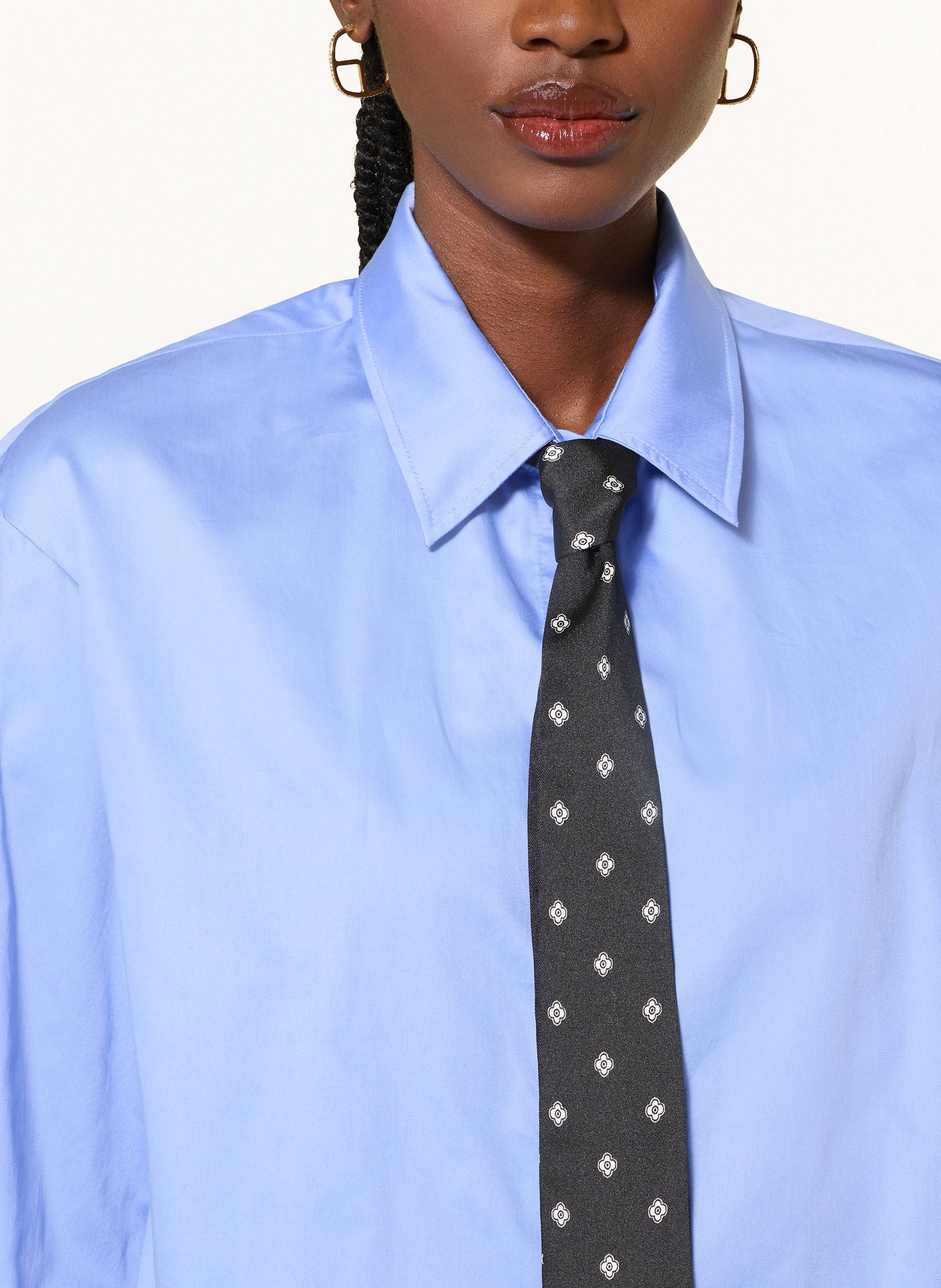 Thumbnail - Sandro Schluppenbluse blau