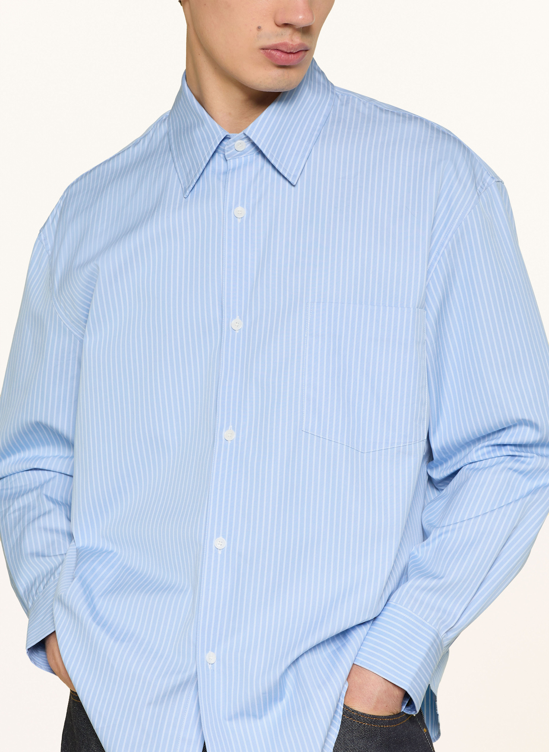 Thumbnail - Sandro Hemd Regular Fit blau