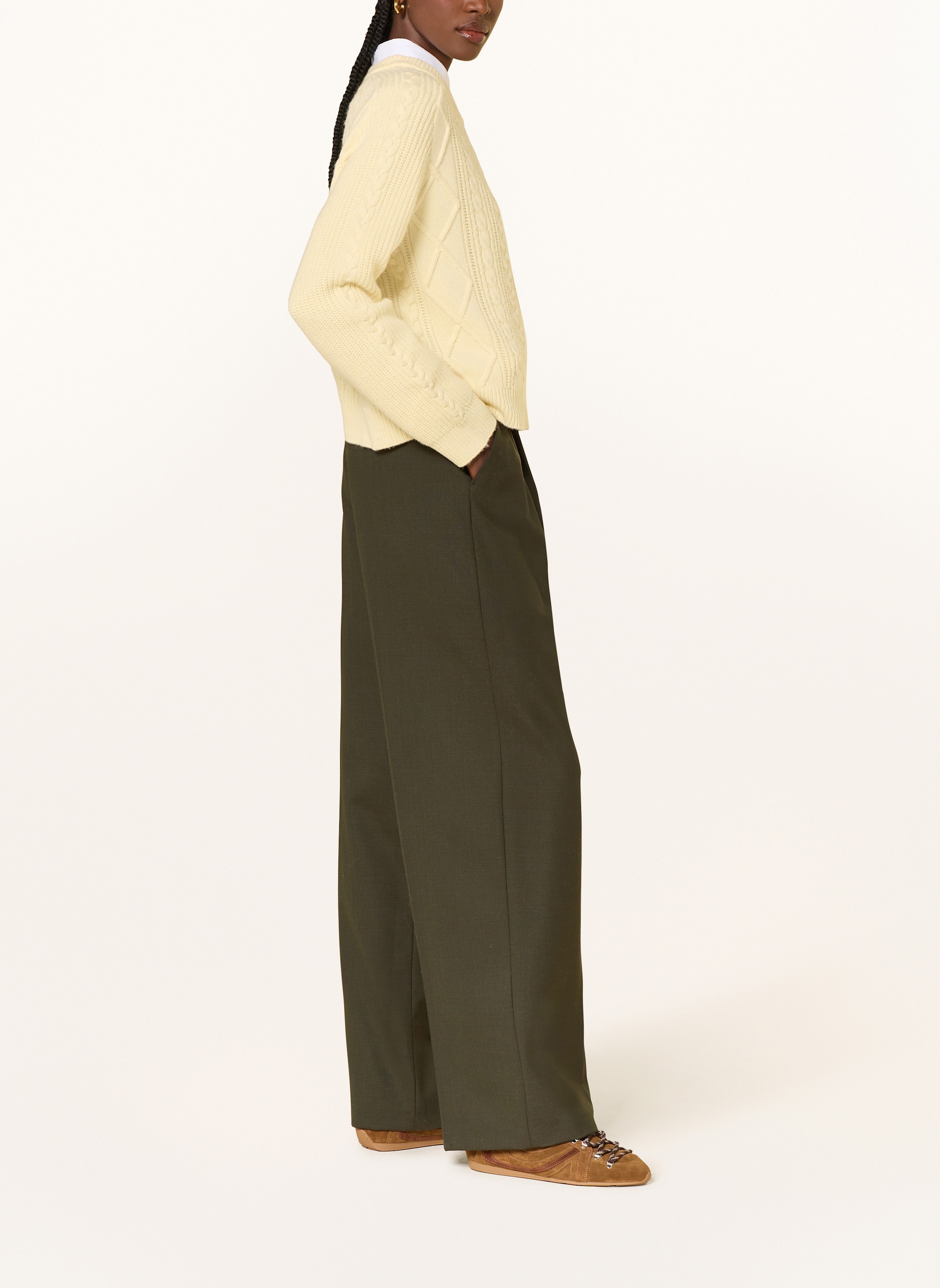 Thumbnail - Claudie Pierlot Marlenehose gruen