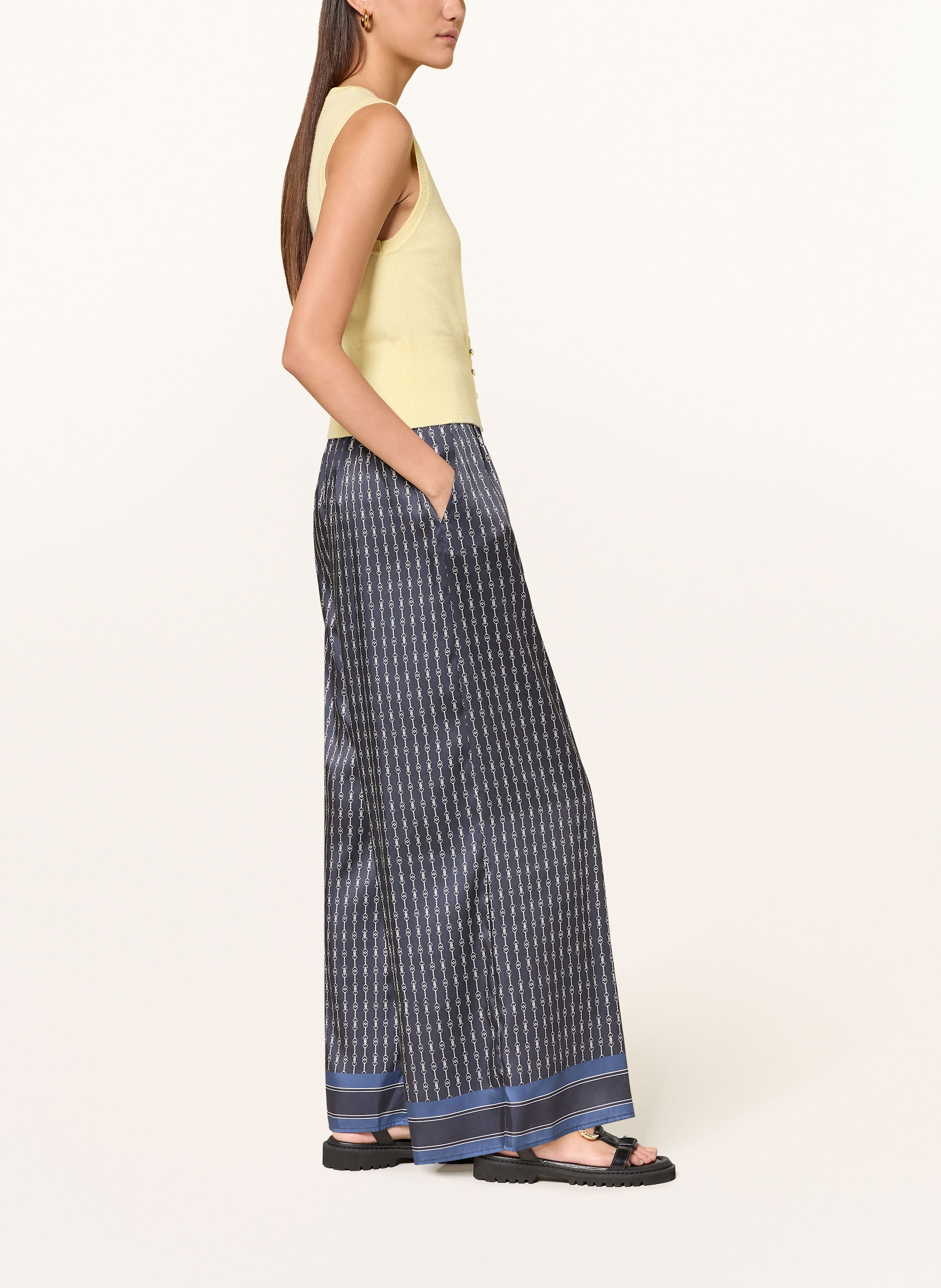 Thumbnail - Claudie Pierlot Satinhose blau