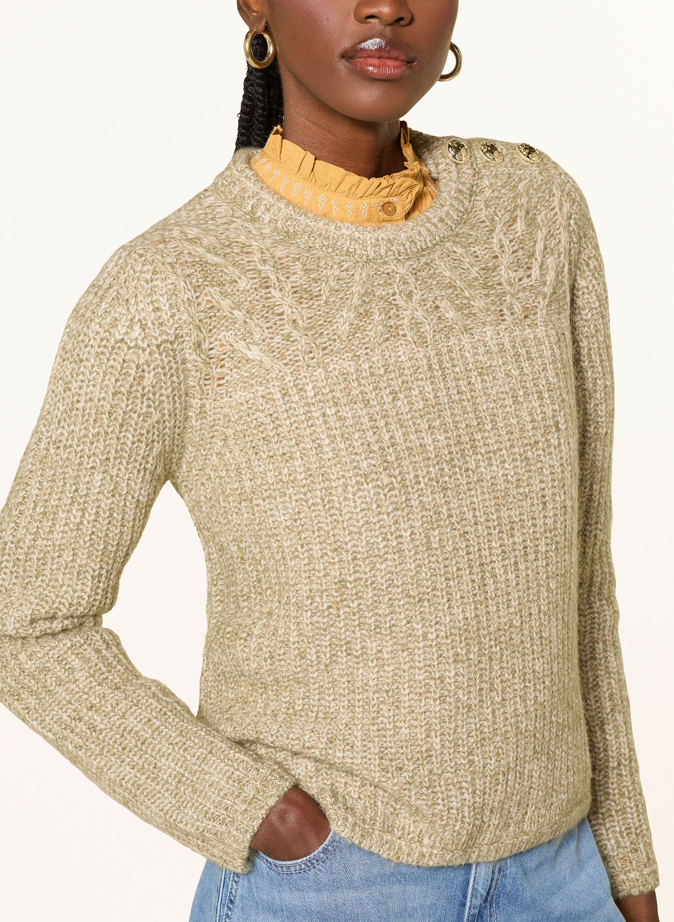 Thumbnail - Ba&Sh Pullover Rachelle gruen